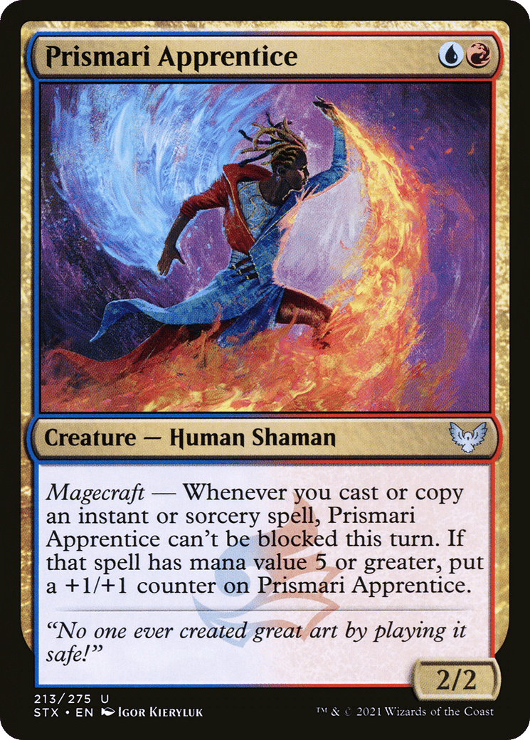 Prismari Apprentice — Strixhaven: School of Mages — Magic: The Gathering