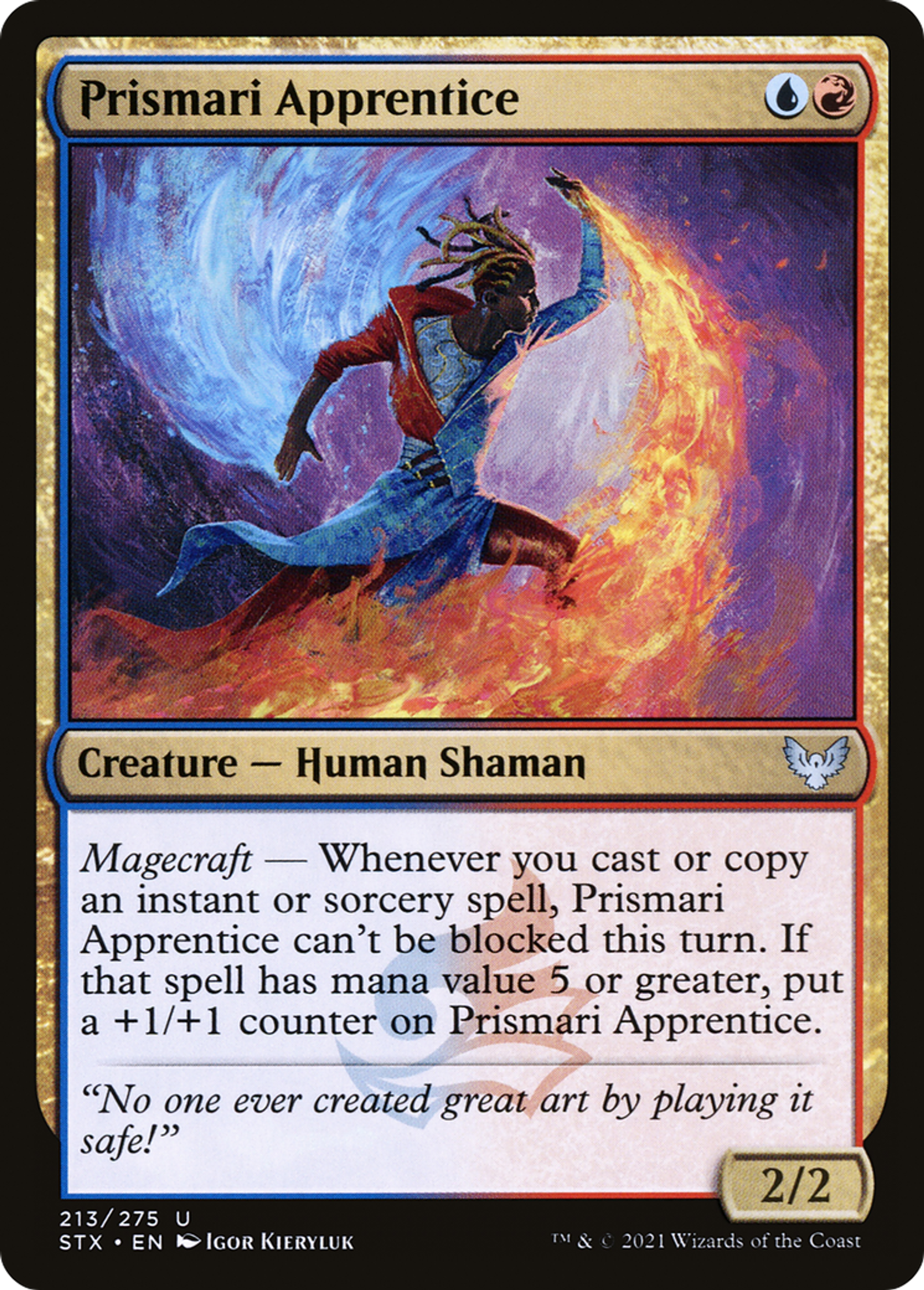 Prismari Apprentice — Strixhaven: School of Mages — Magic: The Gathering