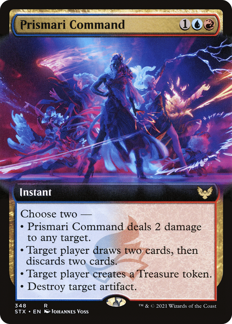 Prismari Command from Strixhaven: School of Mages - Magic: The Gathering