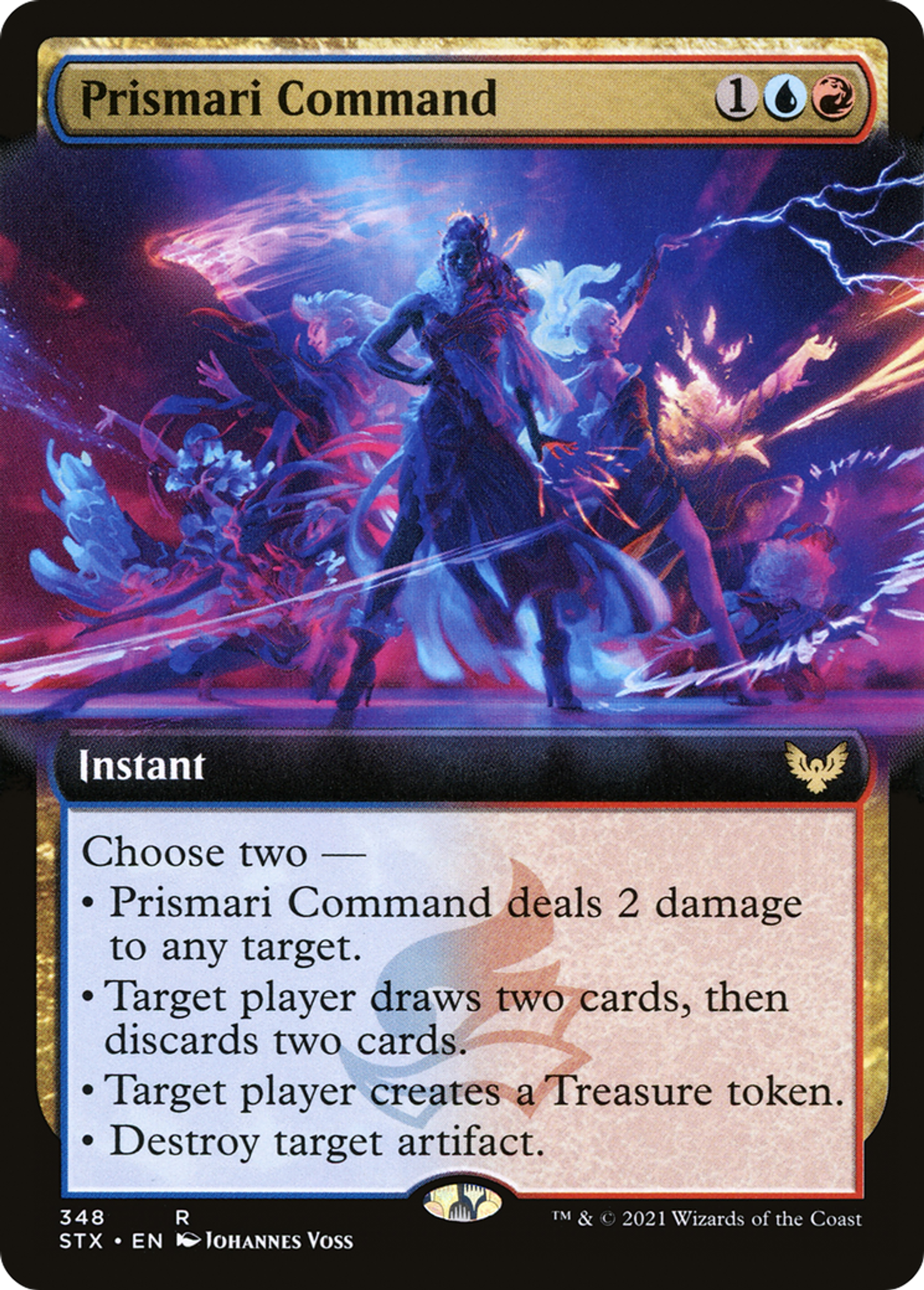 Prismari Command — Strixhaven: School of Mages — Magic: The Gathering
