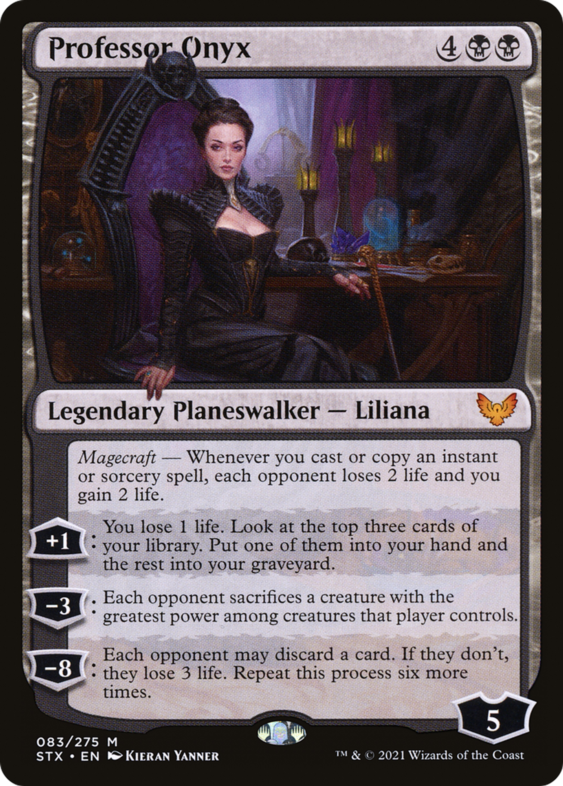 Professor Onyx — Strixhaven: School of Mages — Magic: The Gathering