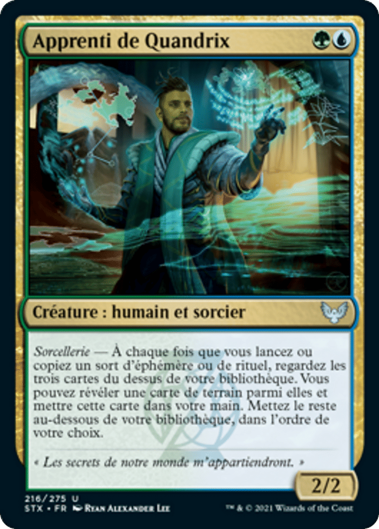 Apprenti de Quandrix — Strixhaven: School of Mages — Magic: The Gathering