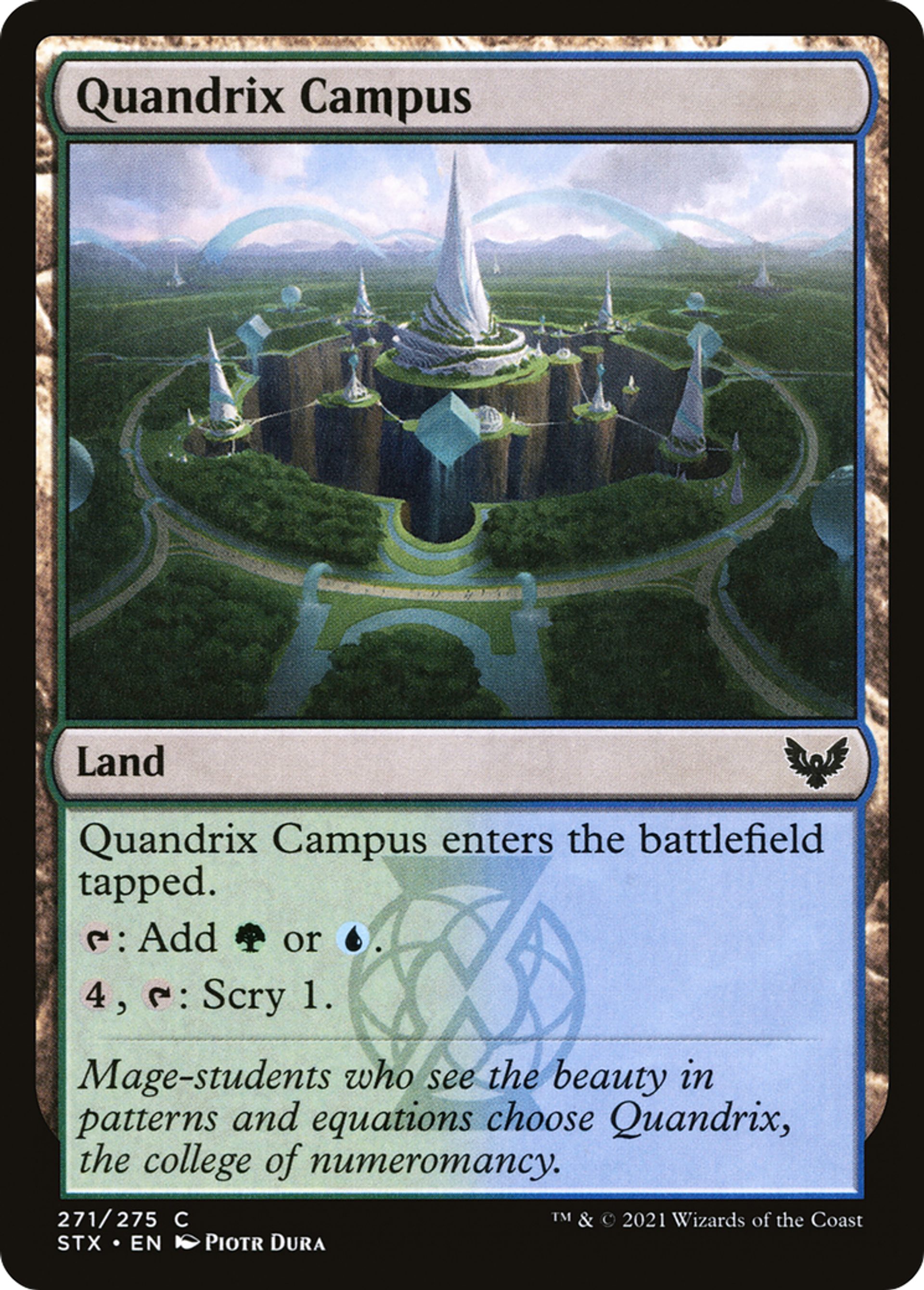 Quandrix Campus — Strixhaven: School of Mages — Magic: The Gathering
