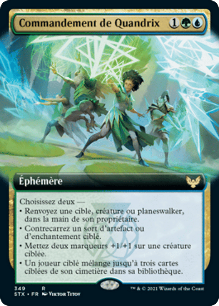 Commandement de Quandrix — Strixhaven: School of Mages — Magic: The Gathering