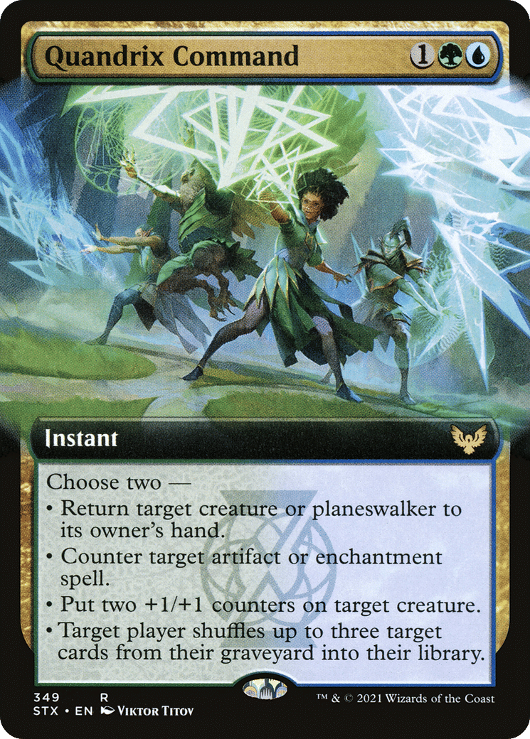Quandrix Command — Strixhaven: School of Mages — Magic: The Gathering
