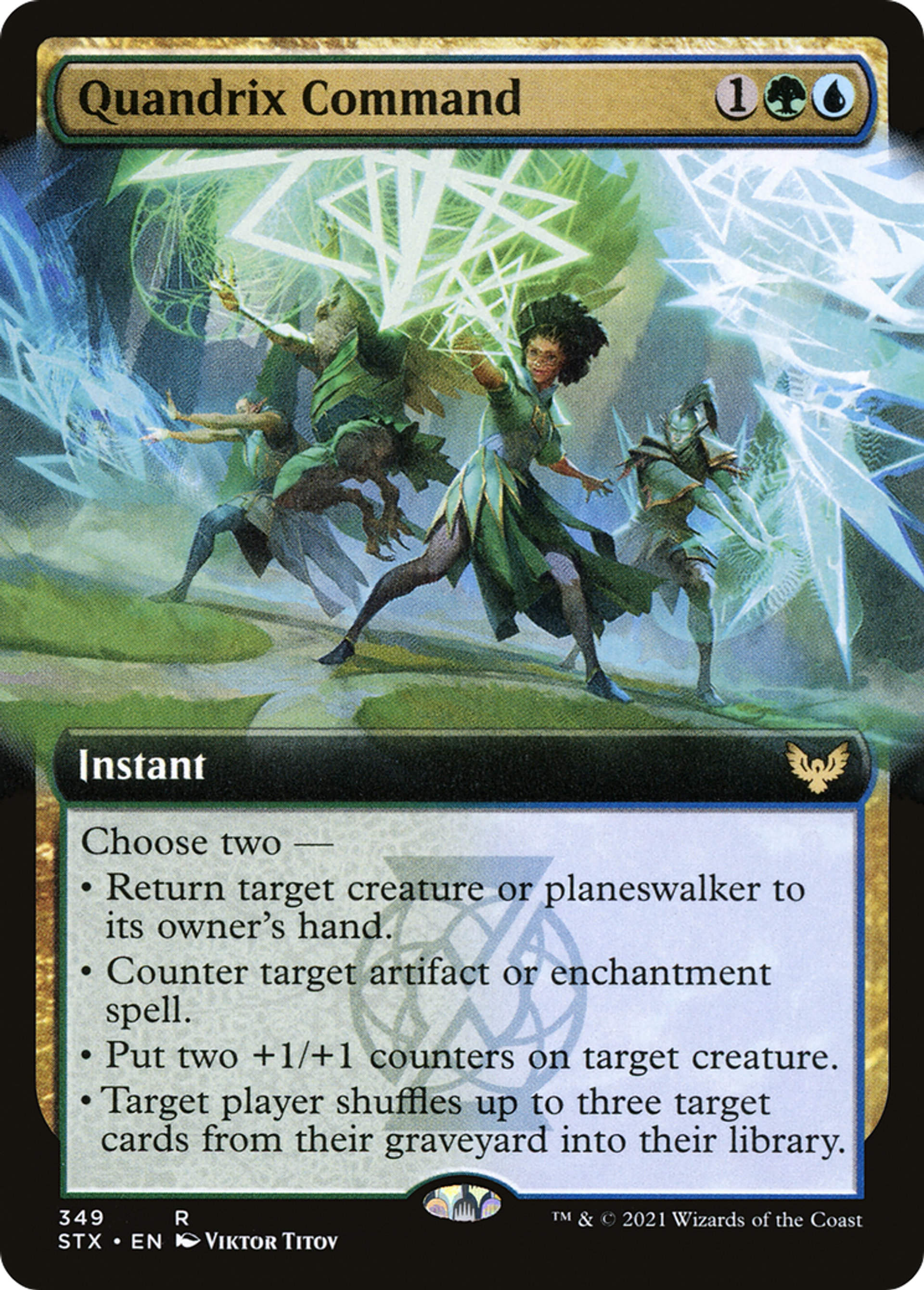 Quandrix Command — Strixhaven: School of Mages — Magic: The Gathering