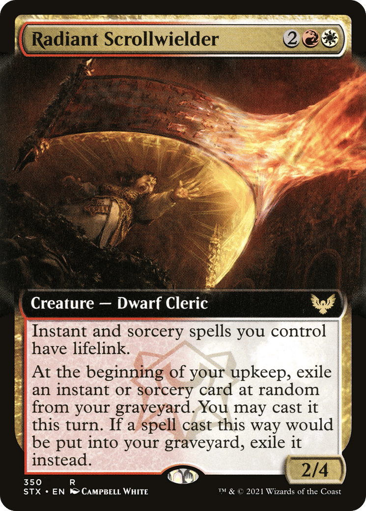 Radiant Scrollwielder — Strixhaven: School of Mages — Magic: The Gathering