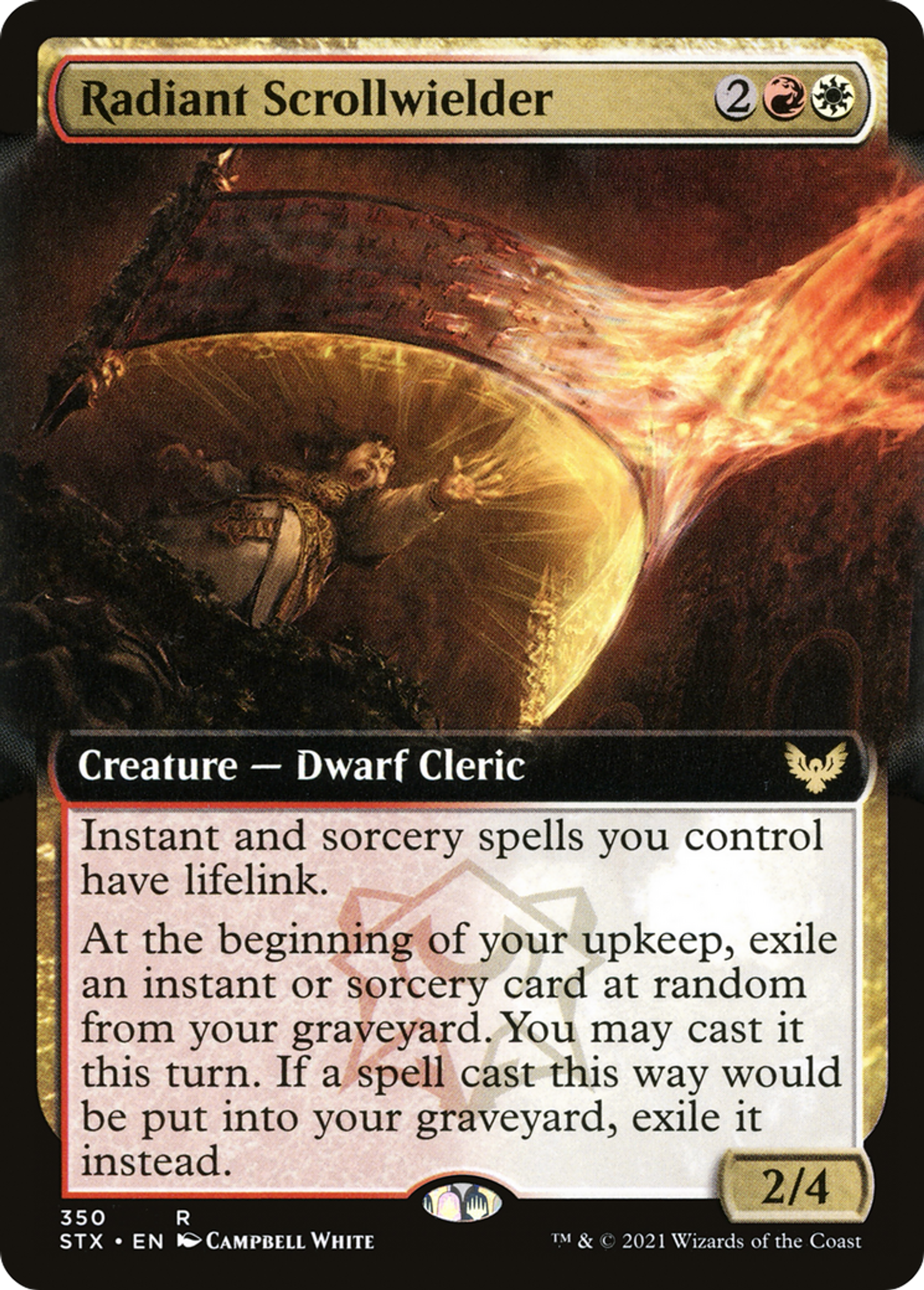 Radiant Scrollwielder — Strixhaven: School of Mages — Magic: The Gathering