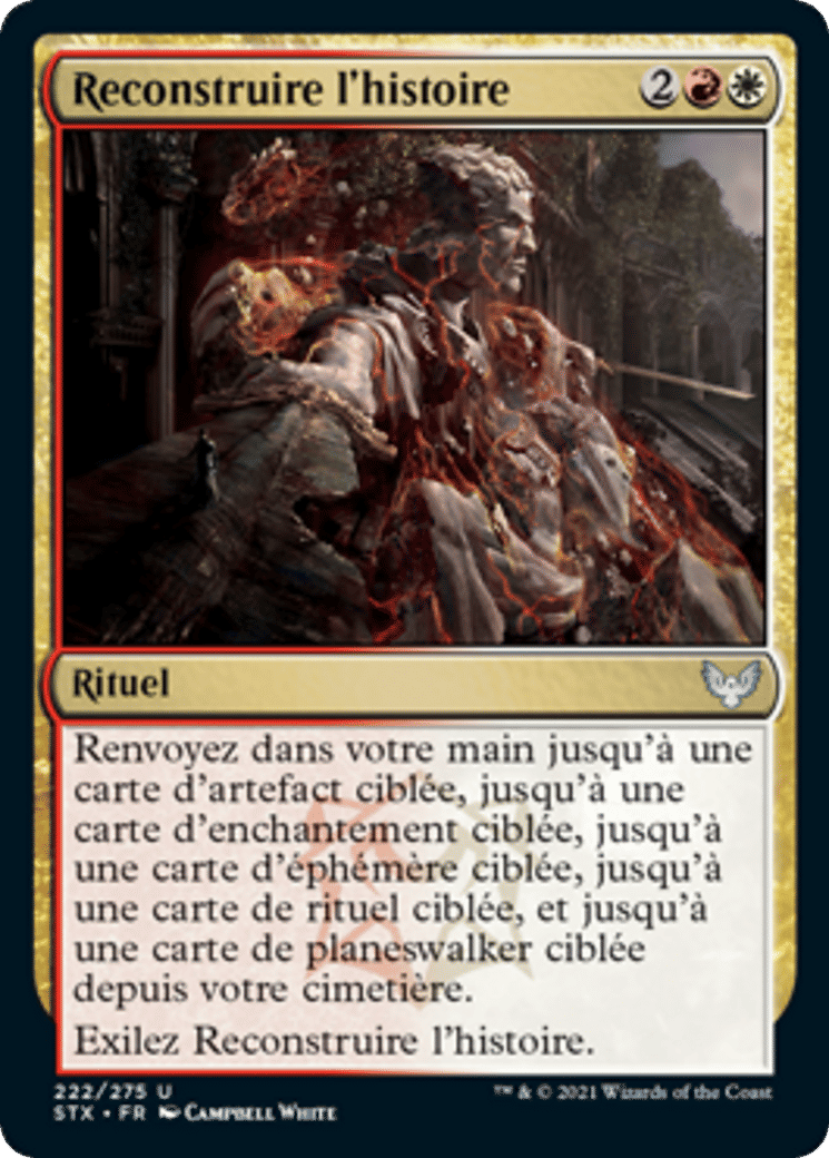 Reconstruire l'histoire — Strixhaven: School of Mages — Magic: The Gathering