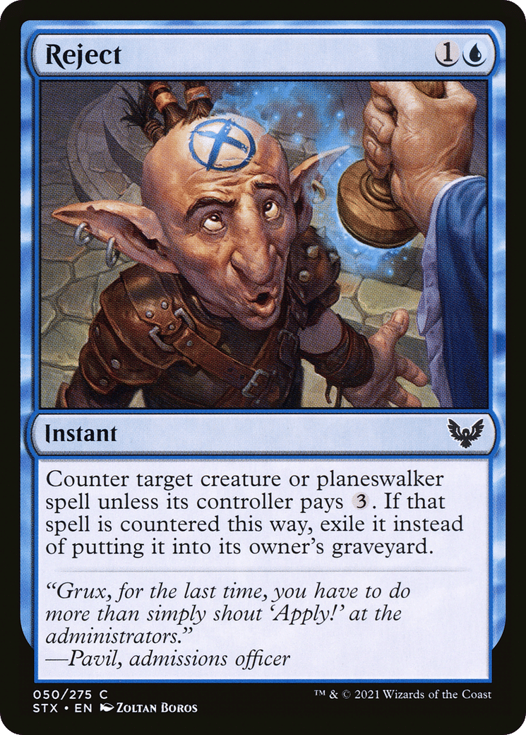 Reject — Strixhaven: School of Mages — Magic: The Gathering