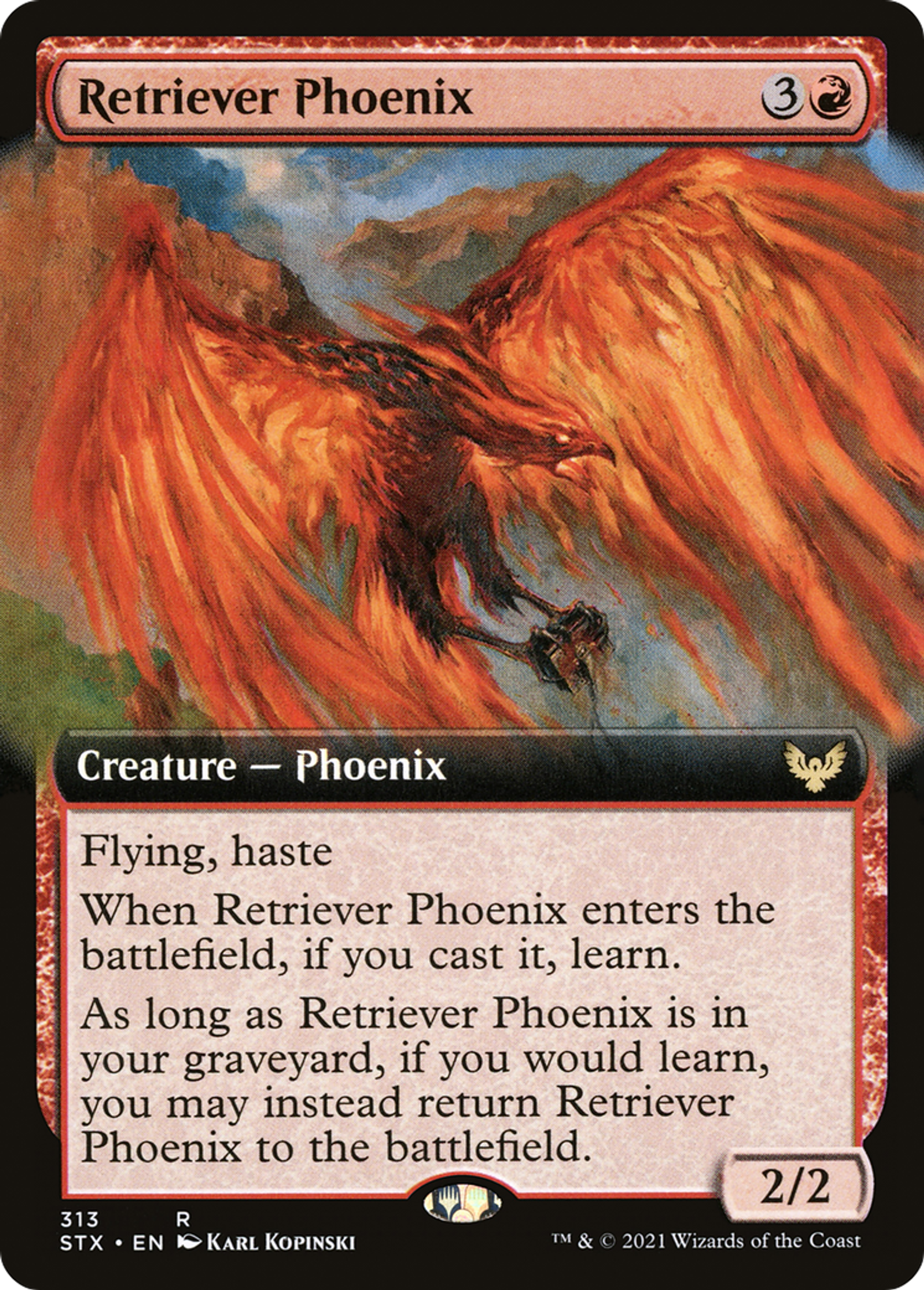 Retriever Phoenix — Strixhaven: School of Mages — Magic: The Gathering
