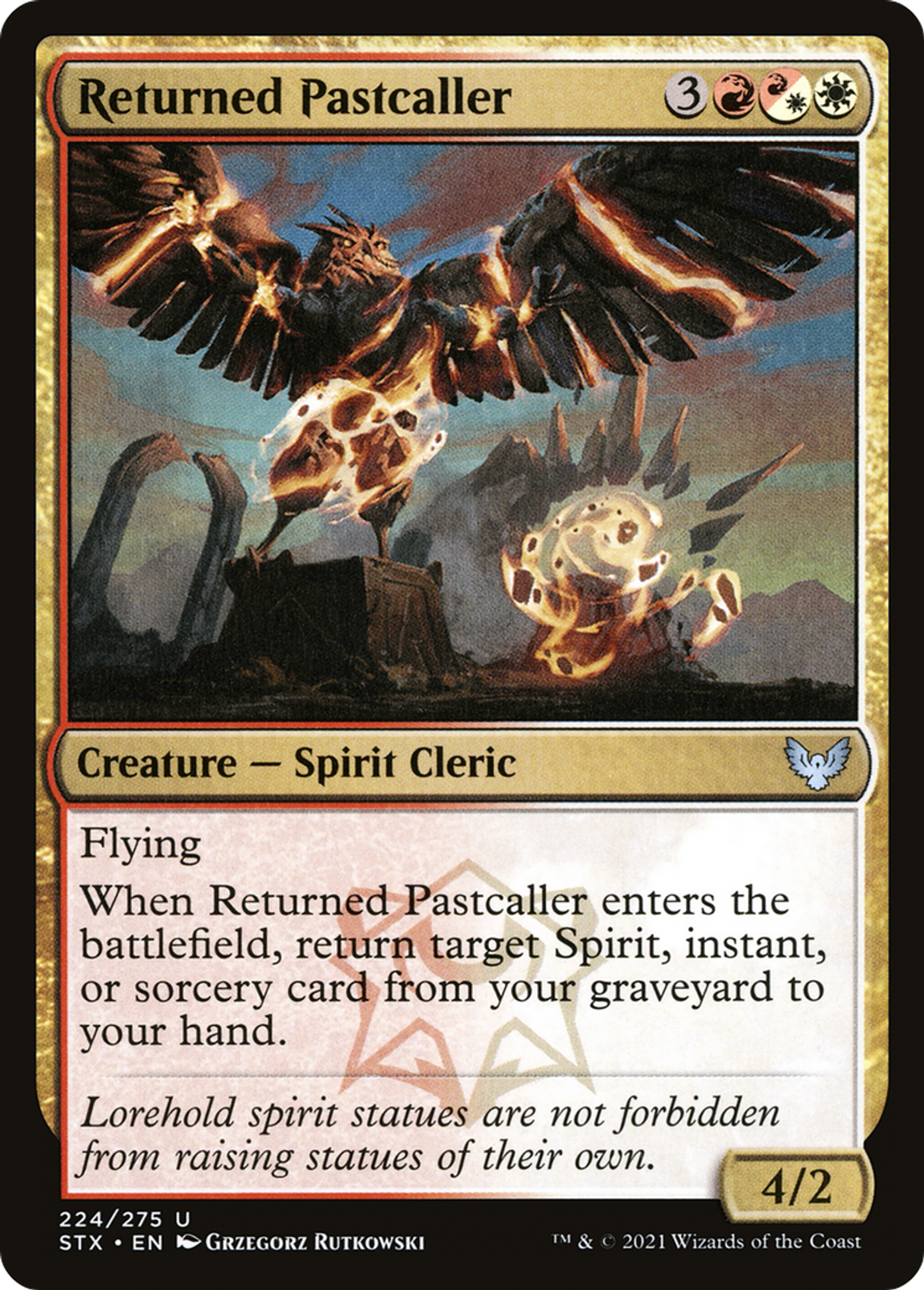 Returned Pastcaller — Strixhaven: School of Mages — Magic: The Gathering