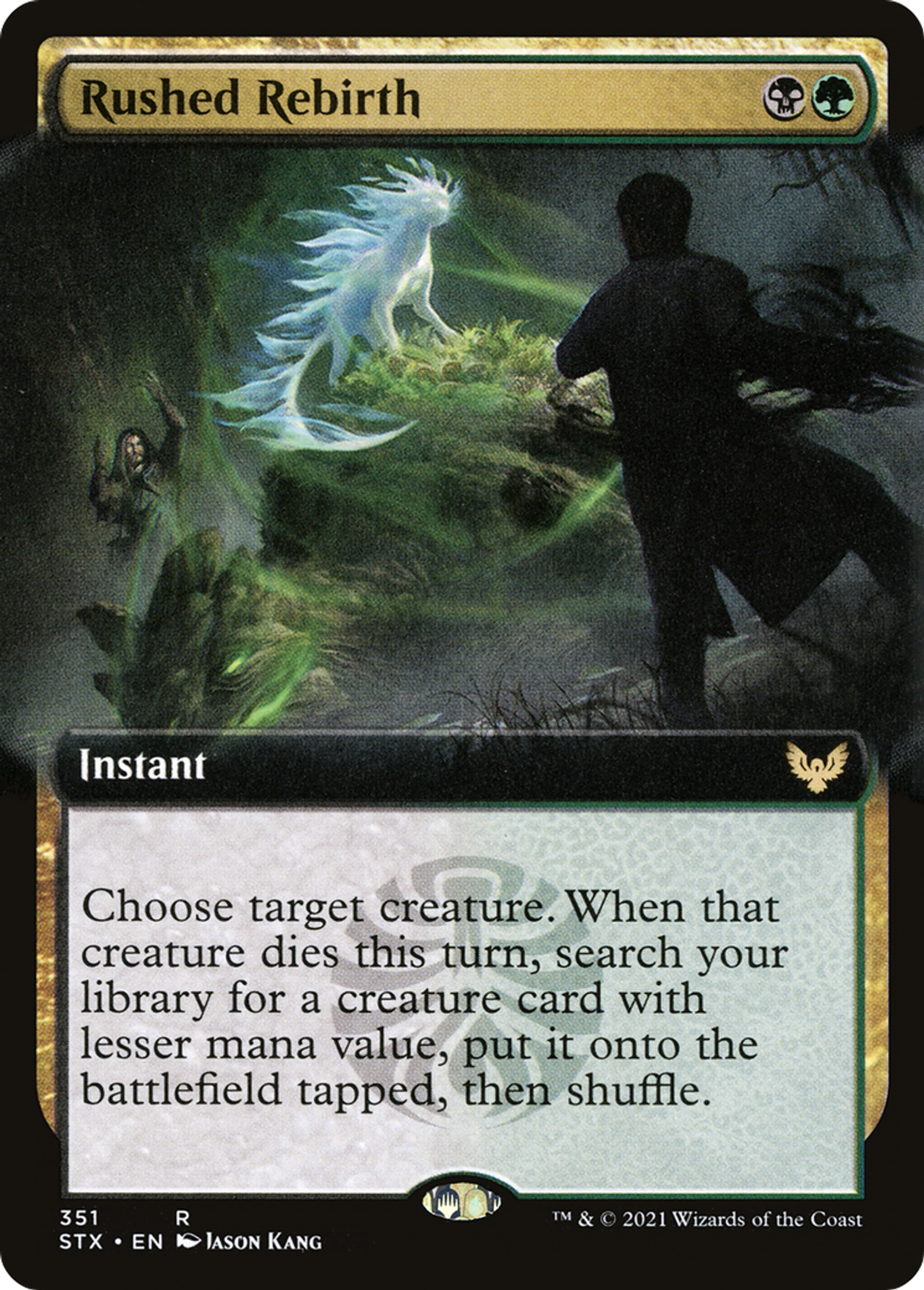 Rushed Rebirth — Strixhaven: School of Mages — Magic: The Gathering