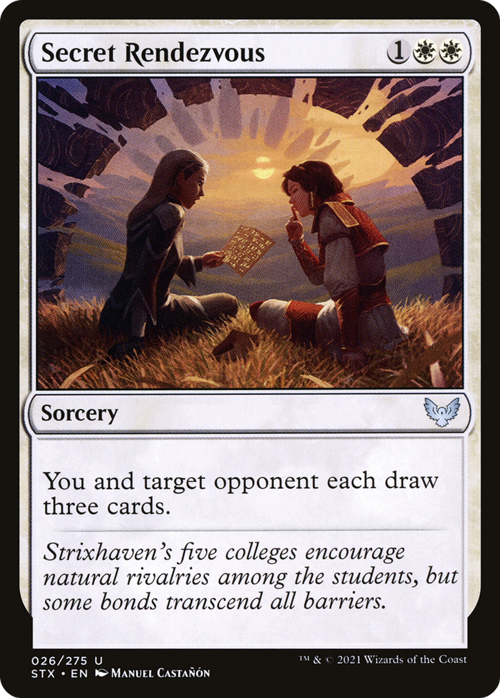 Secret Rendezvous — Strixhaven: School of Mages — Magic: The Gathering