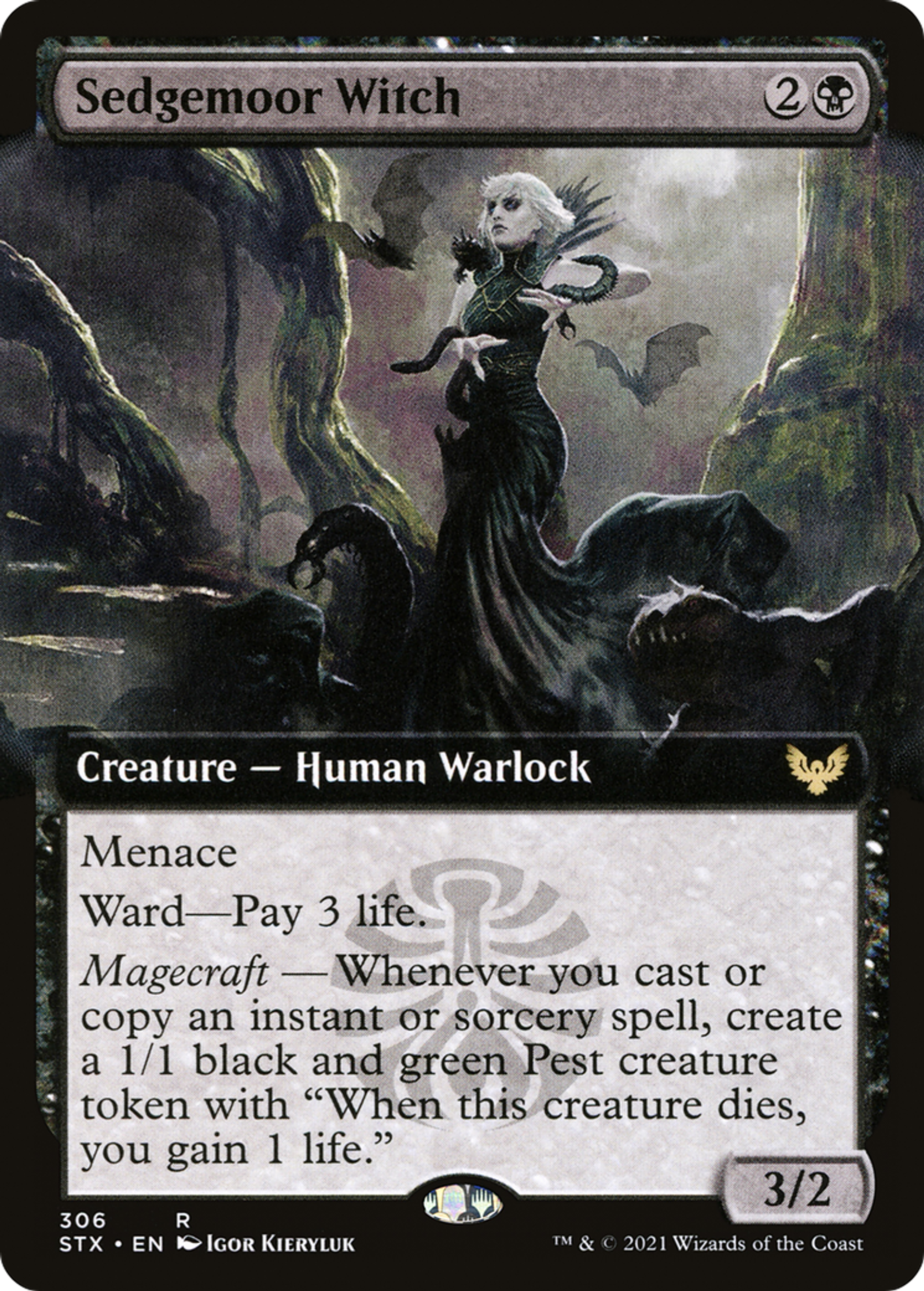 Sedgemoor Witch — Strixhaven: School of Mages — Magic: The Gathering