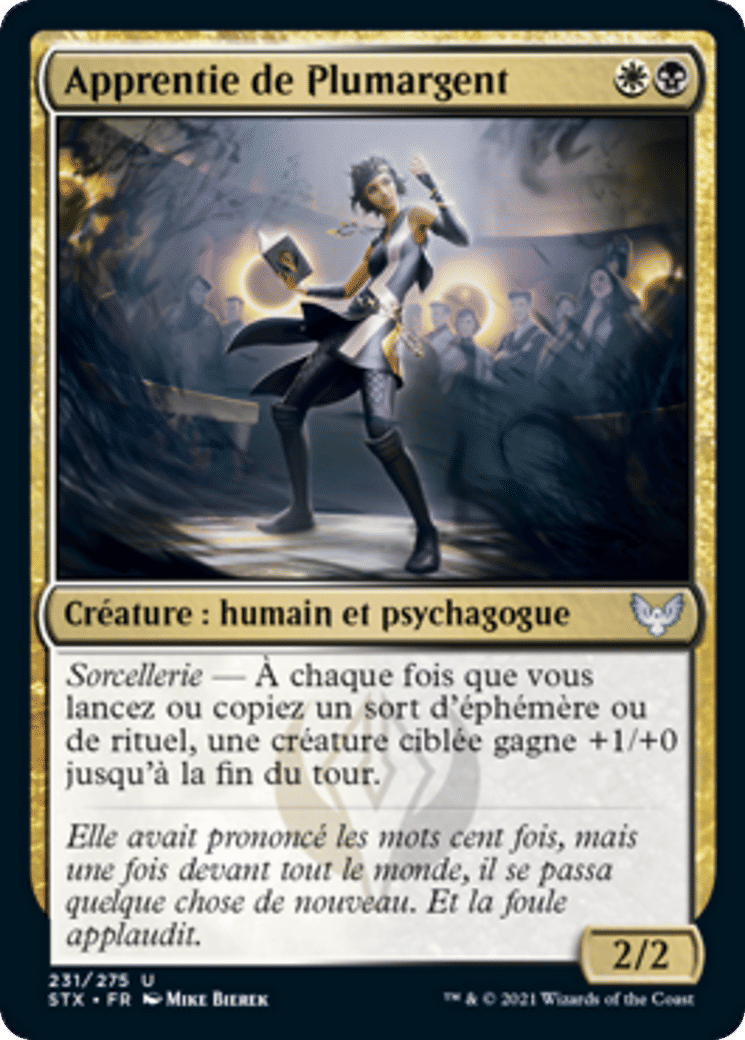 Apprentie de Plumargent — Strixhaven: School of Mages — Magic: The Gathering