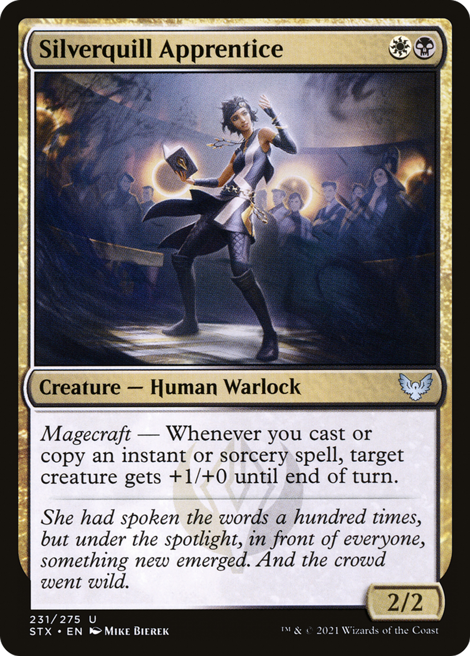 Silverquill Apprentice — Strixhaven: School of Mages — Magic: The Gathering