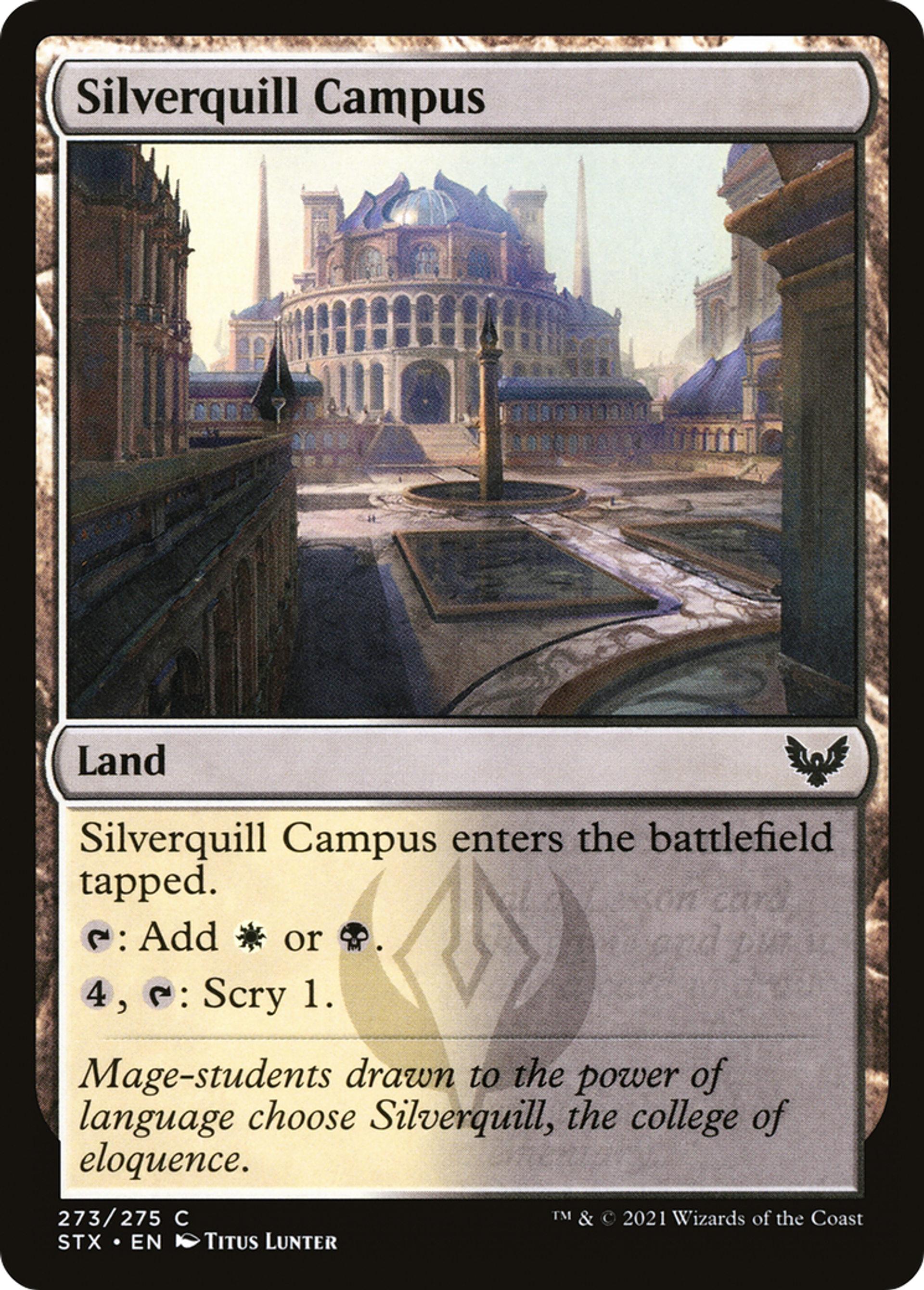Silverquill Campus — Strixhaven: School of Mages — Magic: The Gathering