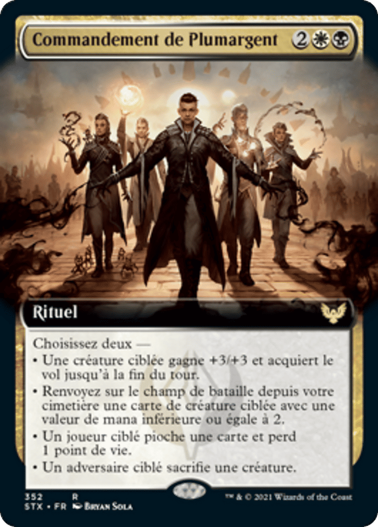 Commandement de Plumargent — Strixhaven: School of Mages — Magic: The Gathering