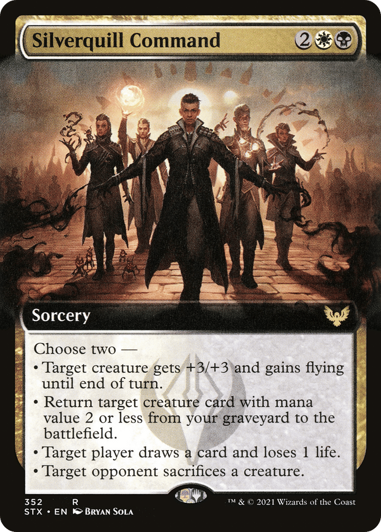 Silverquill Command — Strixhaven: School of Mages — Magic: The Gathering