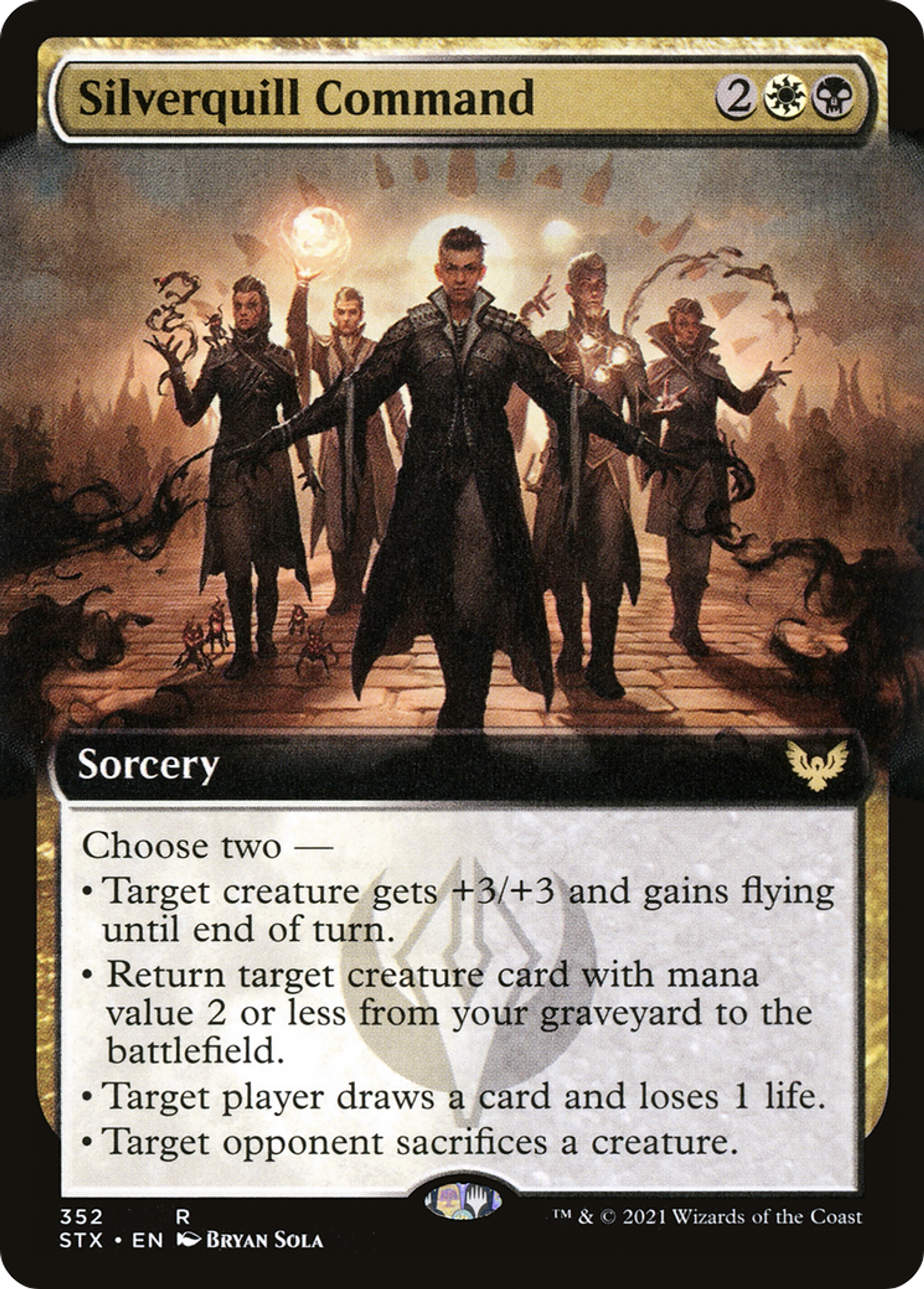 Silverquill Command — Strixhaven: School of Mages — Magic: The Gathering