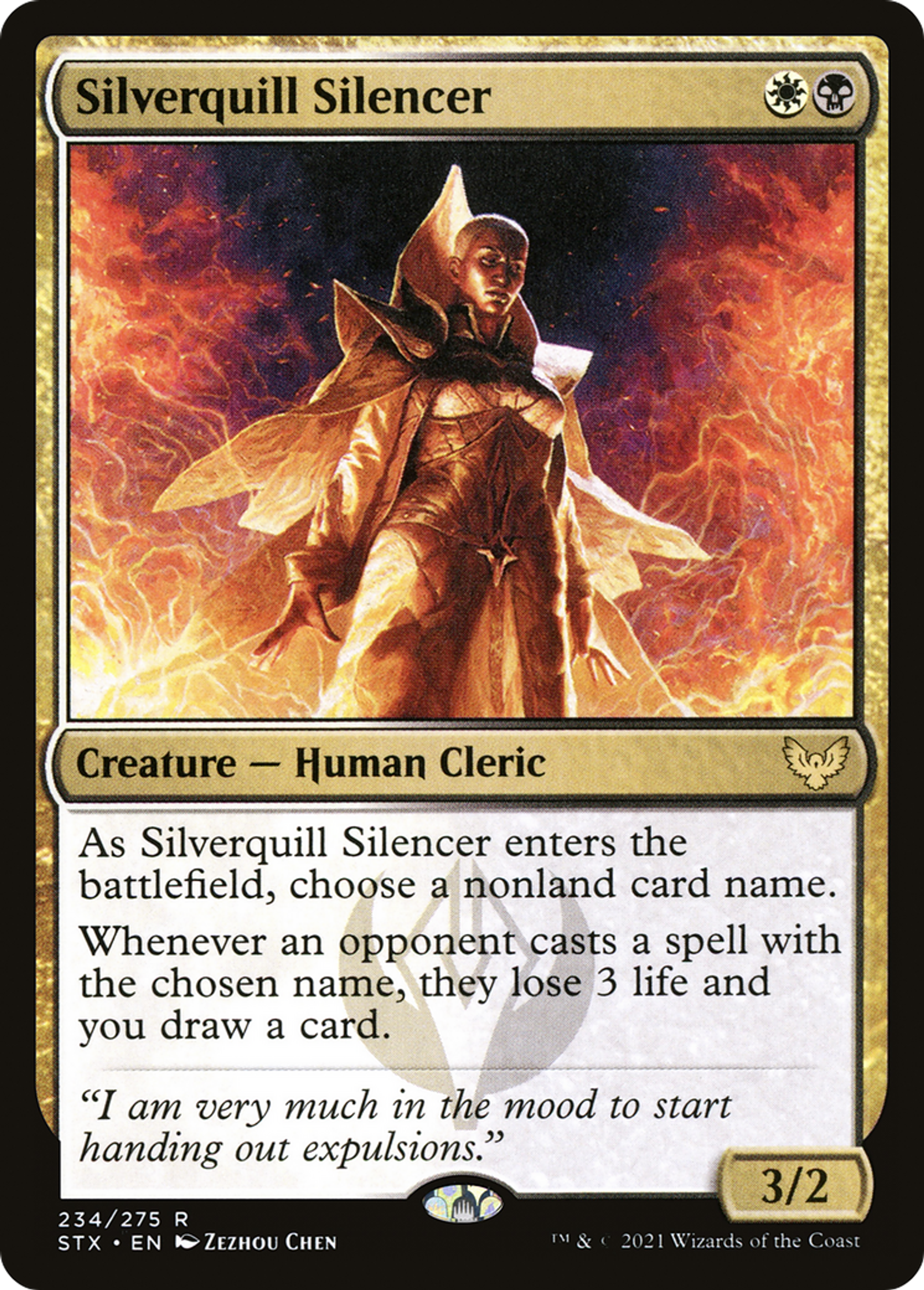 Silverquill Silencer — Strixhaven: School of Mages — Magic: The Gathering