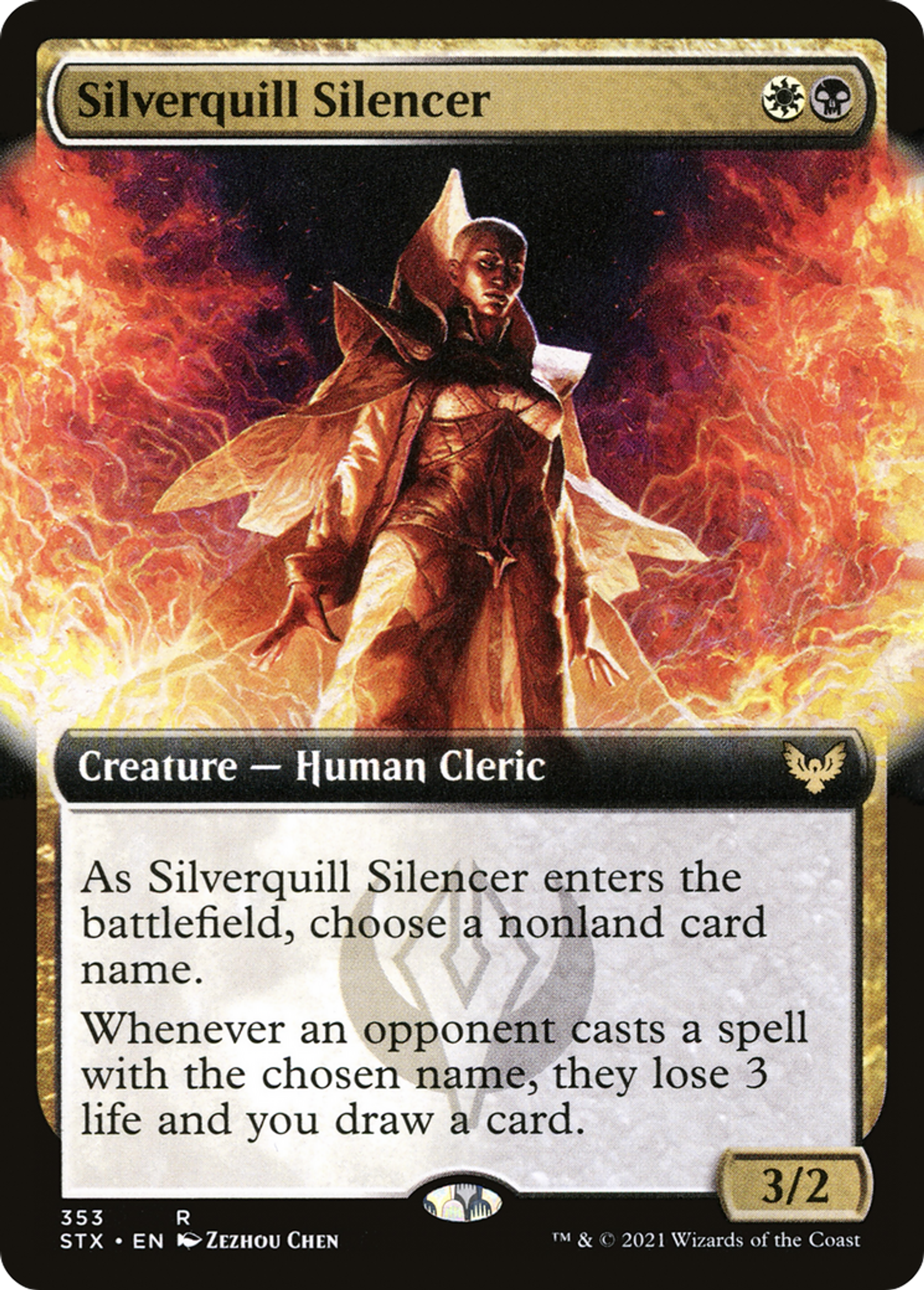 Silverquill Silencer — Strixhaven: School of Mages — Magic: The Gathering