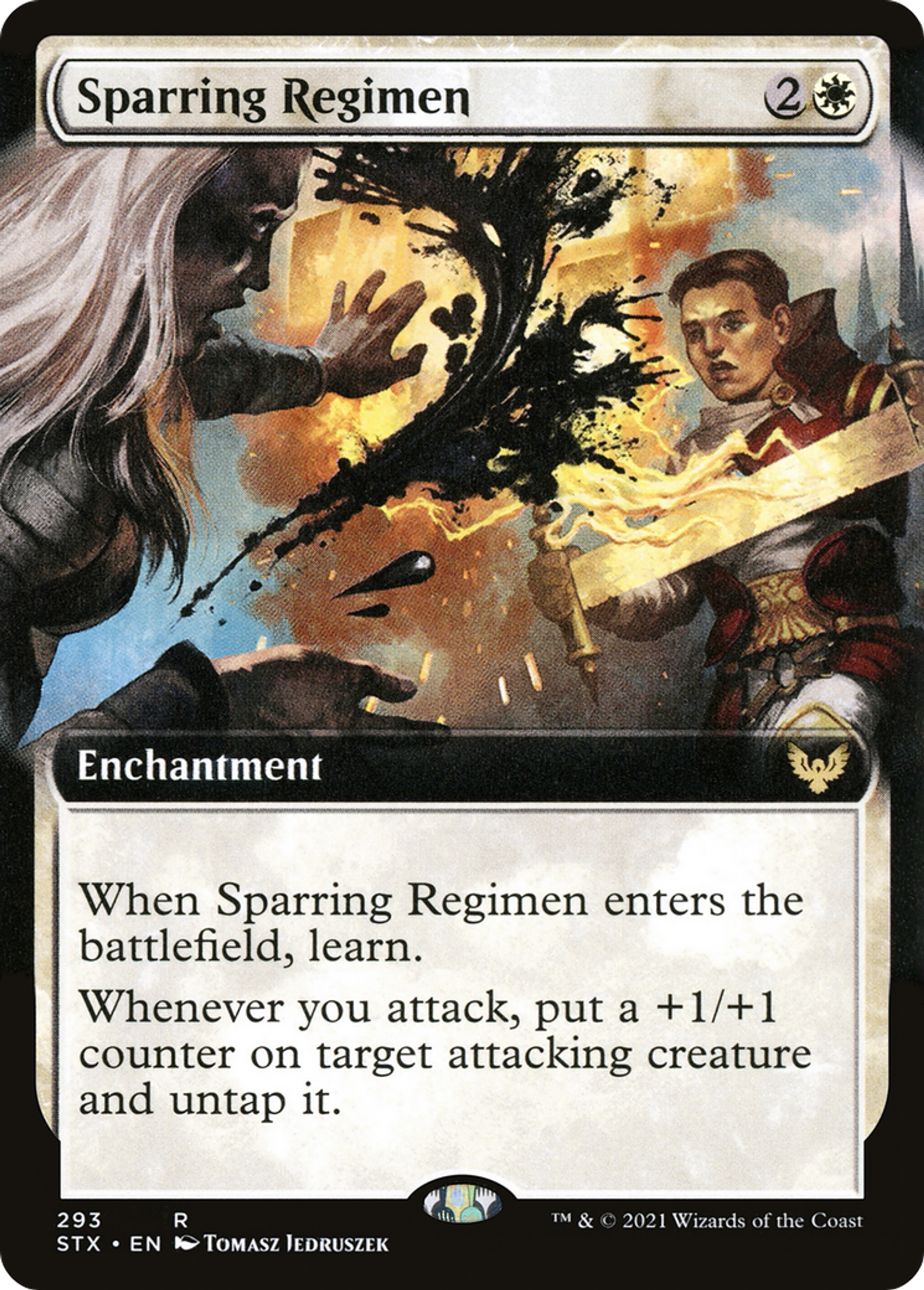 Sparring Regimen — Strixhaven: School of Mages — Magic: The Gathering