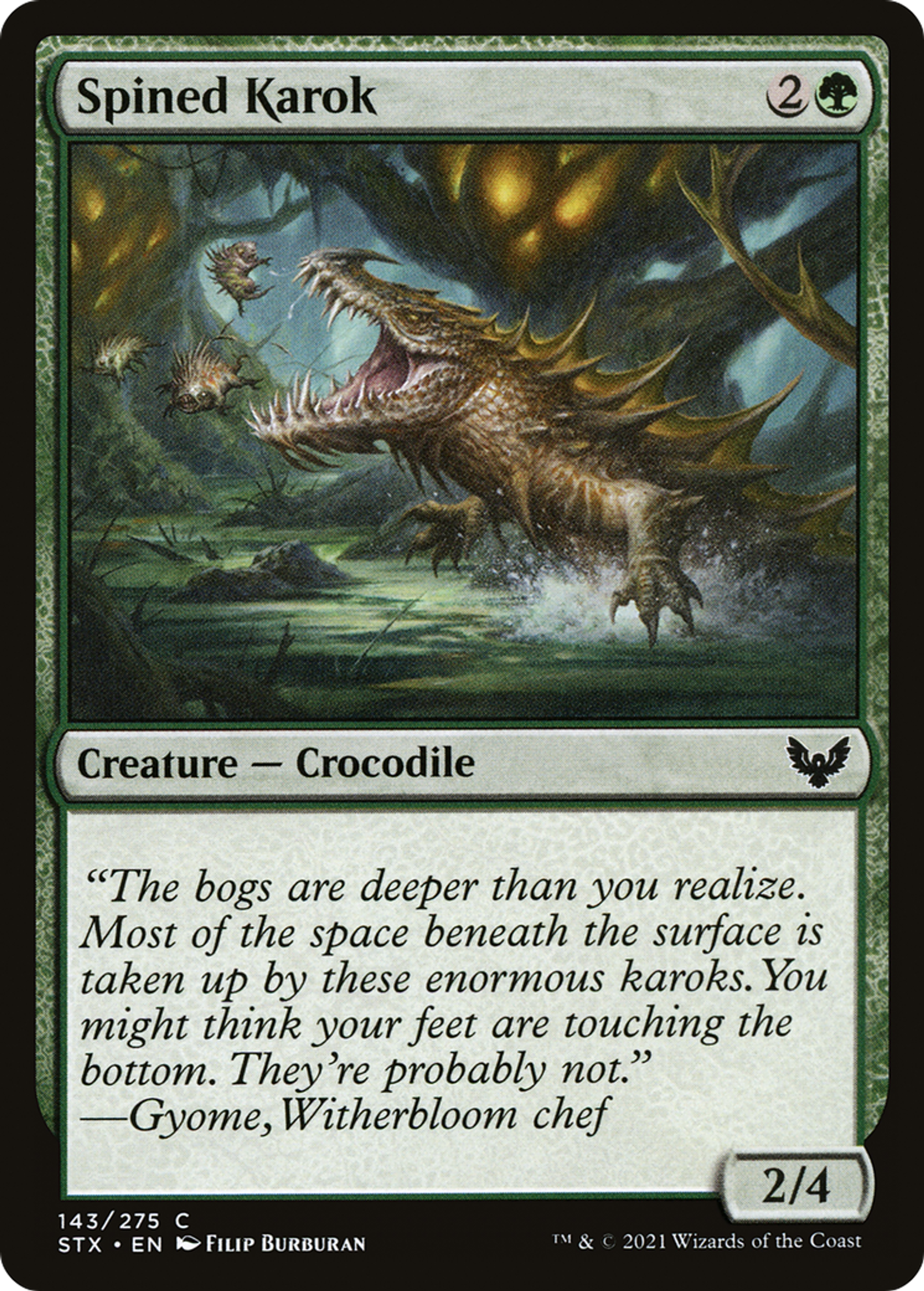 Spined Karok — Strixhaven: School of Mages — Magic: The Gathering