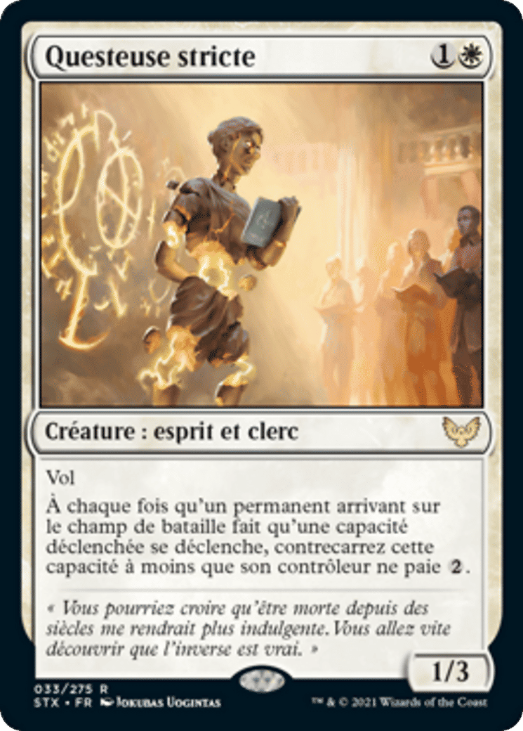 Questeuse stricte — Strixhaven: School of Mages — Magic: The Gathering