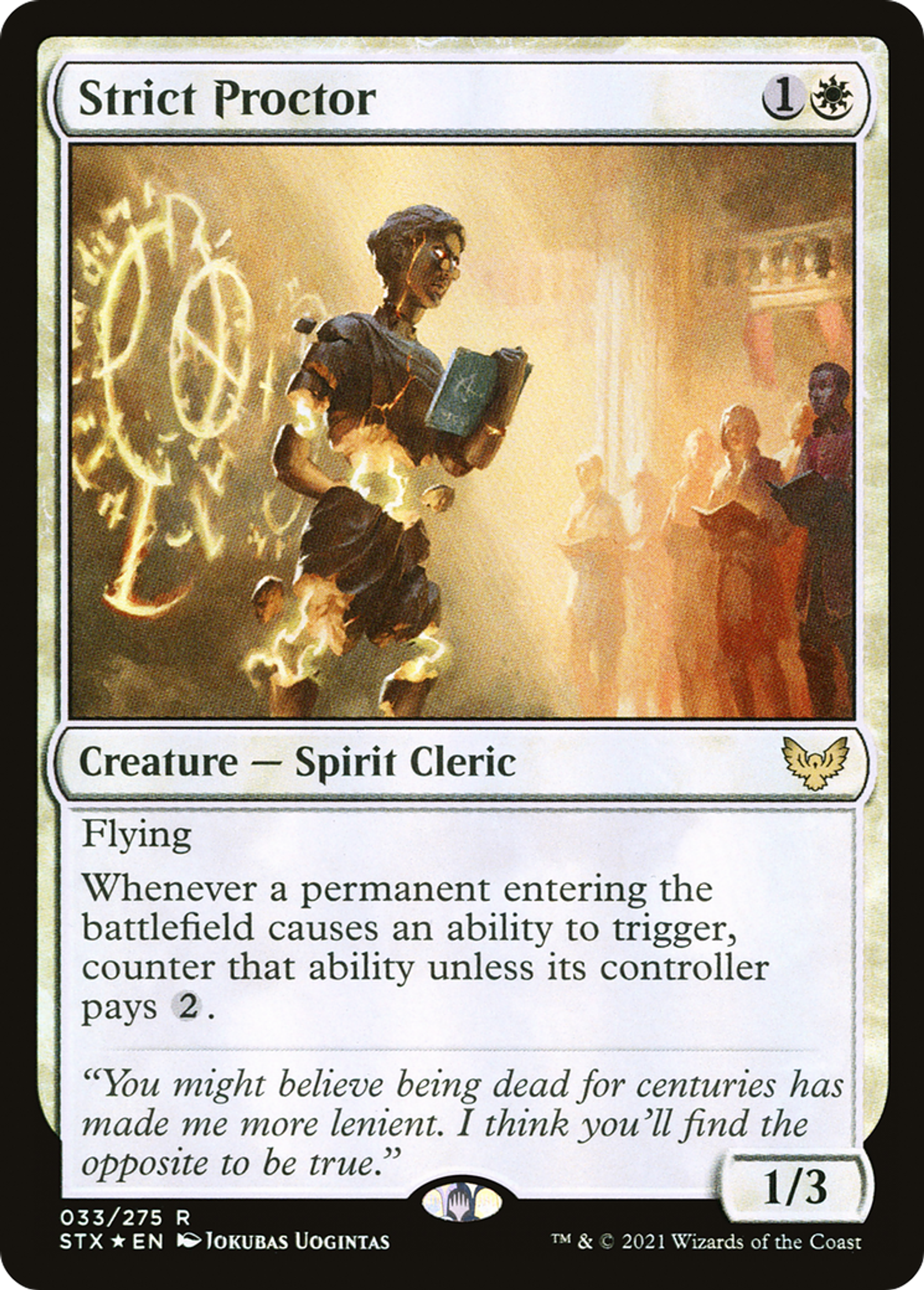 Strict Proctor — Strixhaven: School of Mages — Magic: The Gathering