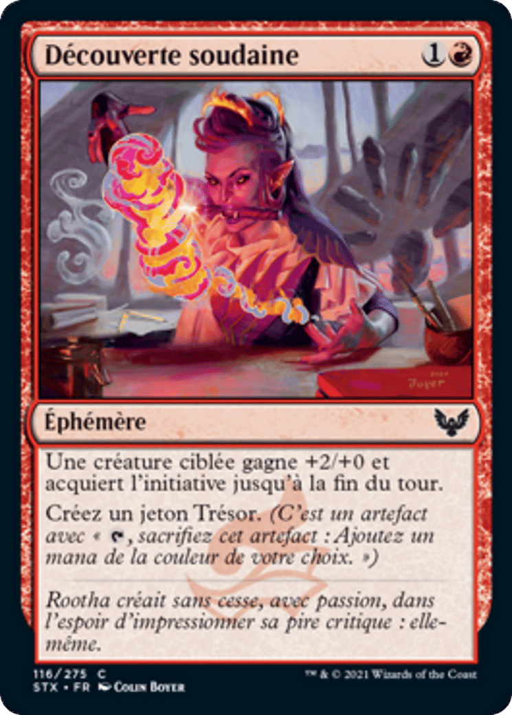 Découverte soudaine — Strixhaven: School of Mages — Magic: The Gathering