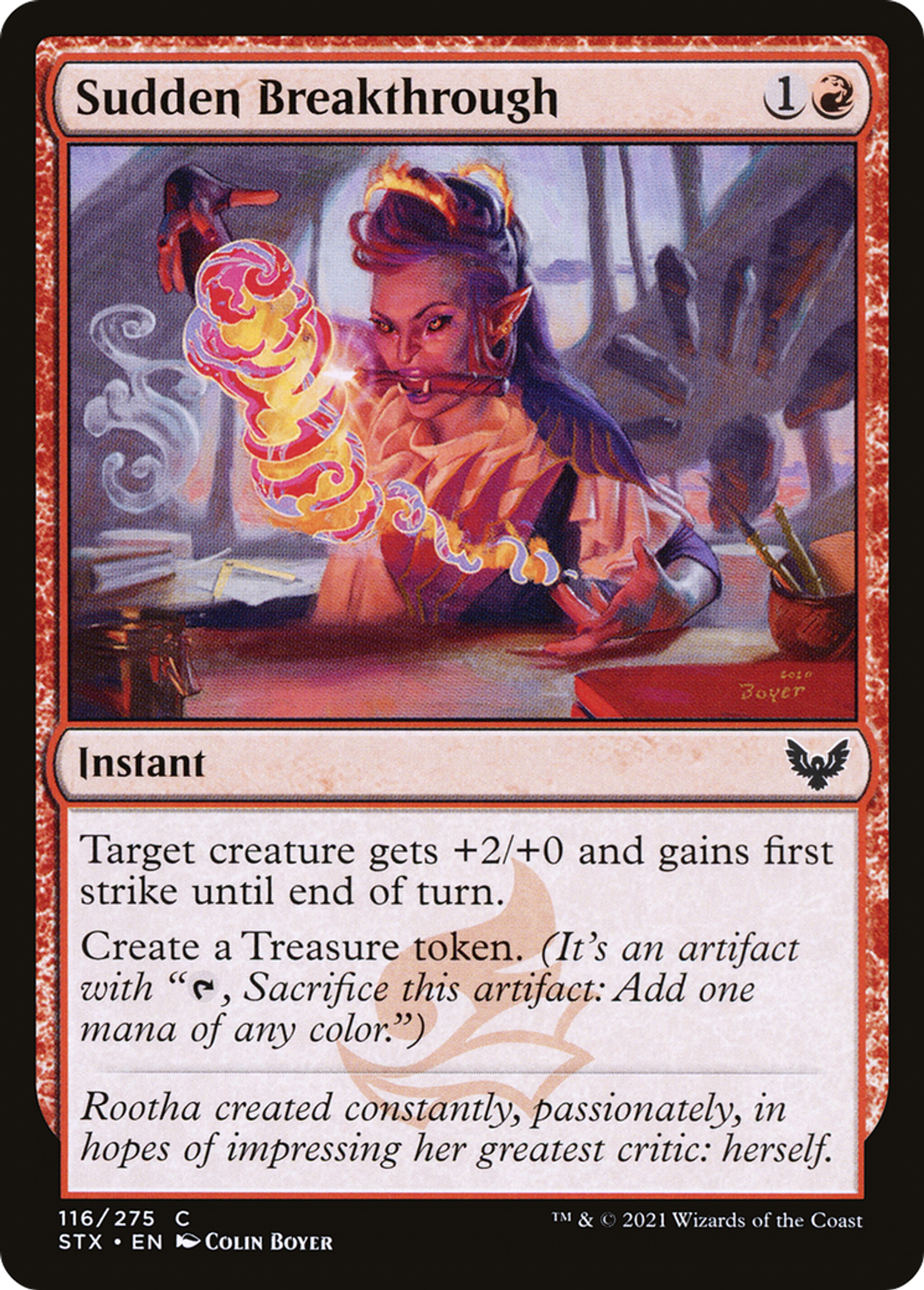 Sudden Breakthrough — Strixhaven: School of Mages — Magic: The Gathering