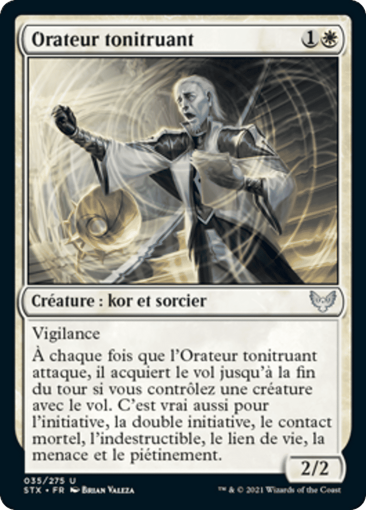 Orateur tonitruant — Strixhaven: School of Mages — Magic: The Gathering
