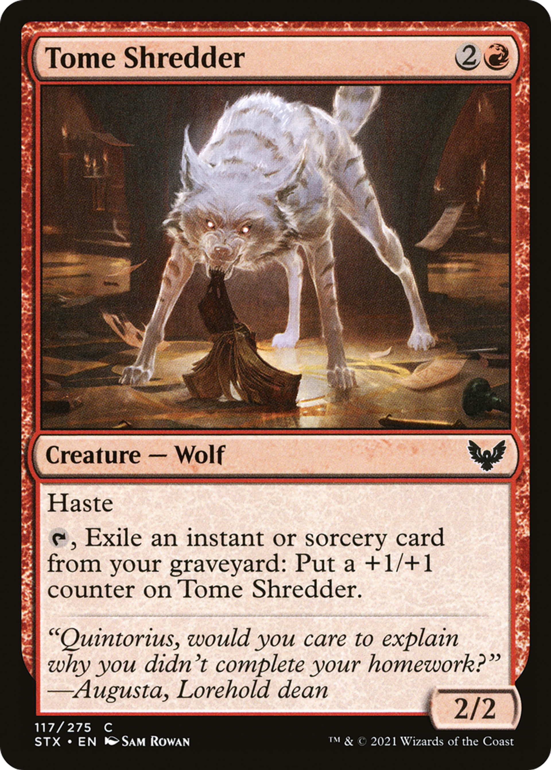 Tome Shredder — Strixhaven: School of Mages — Magic: The Gathering