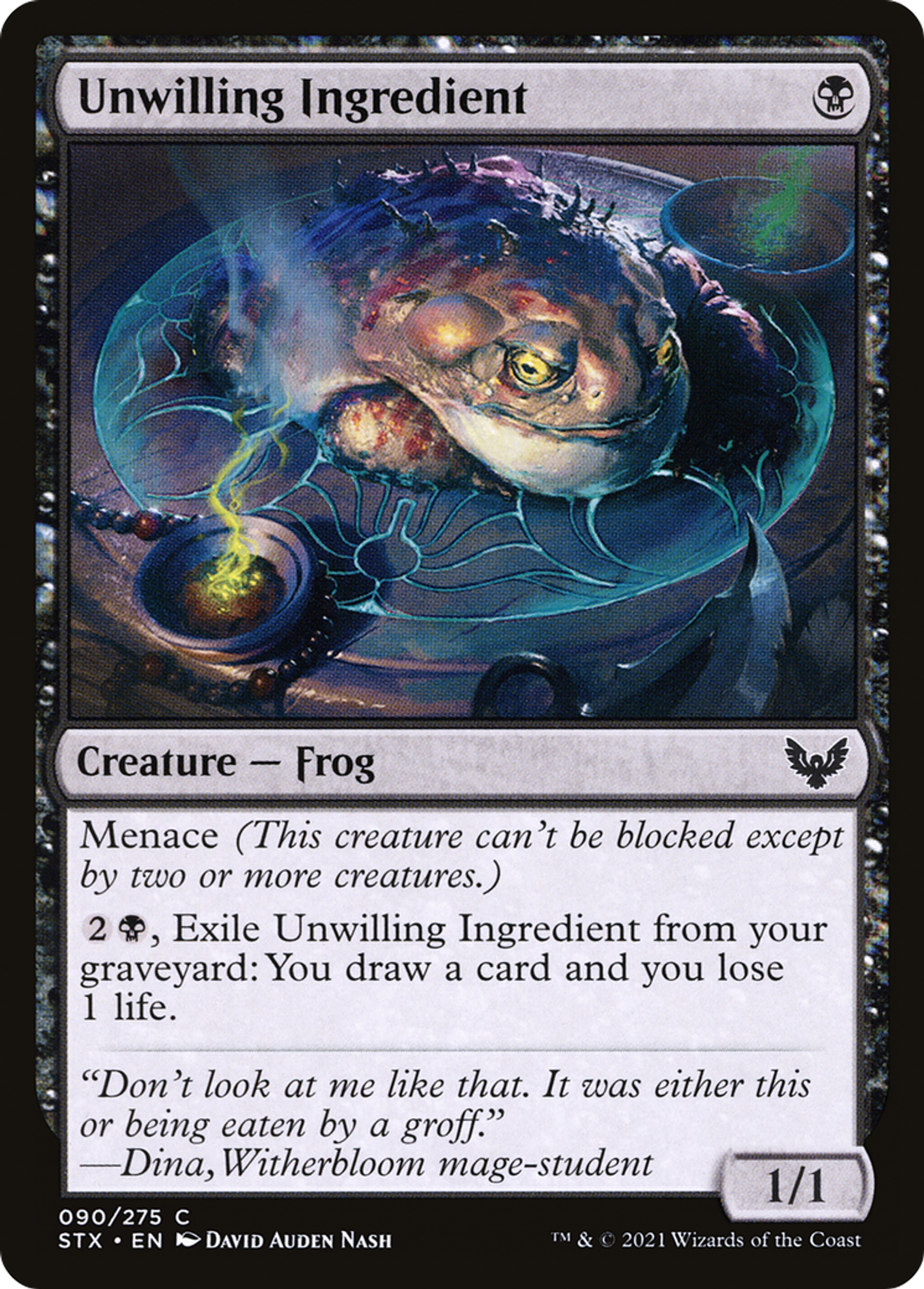Unwilling Ingredient — Strixhaven: School of Mages — Magic: The Gathering