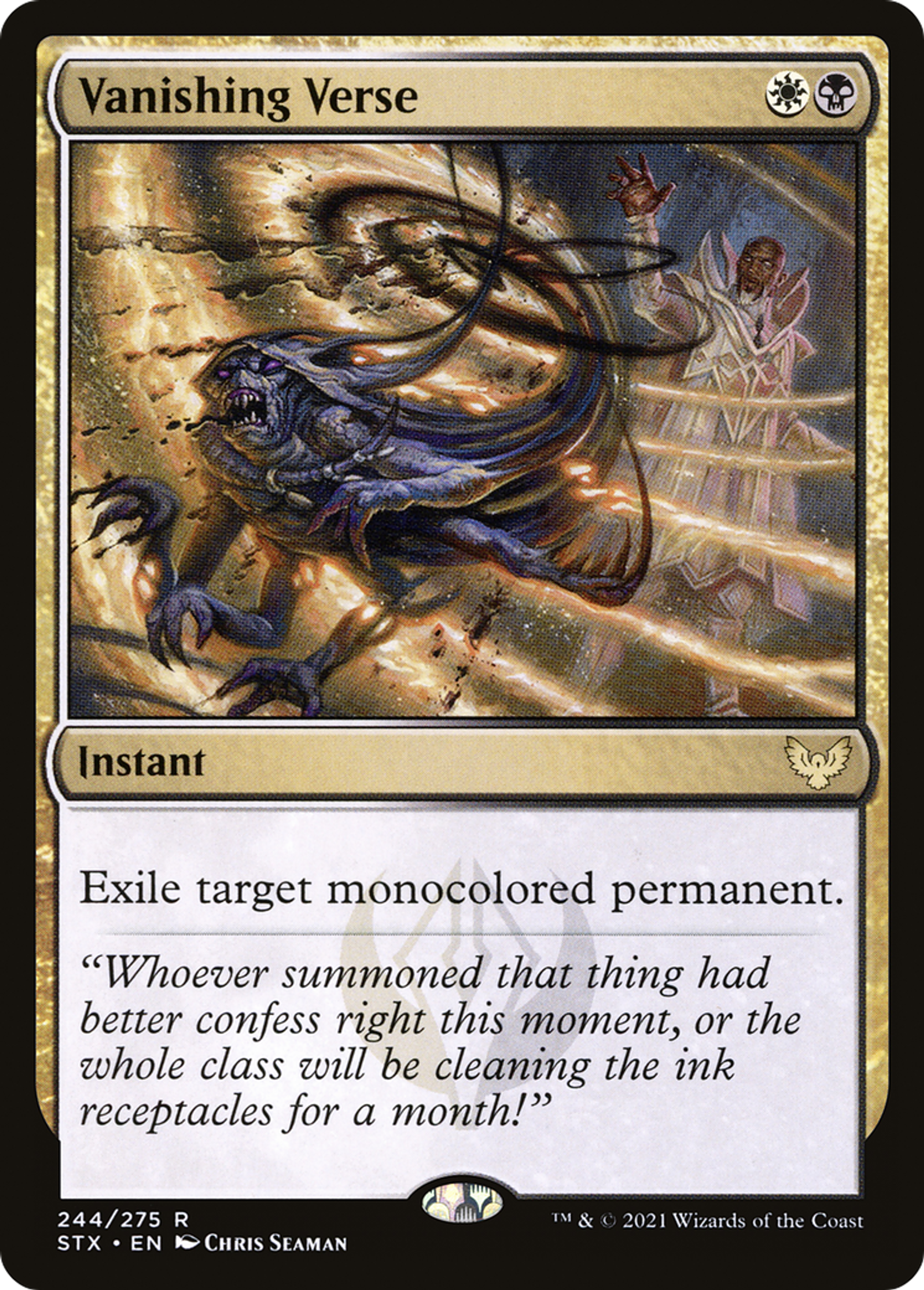 Vanishing Verse — Strixhaven: School of Mages — Magic: The Gathering