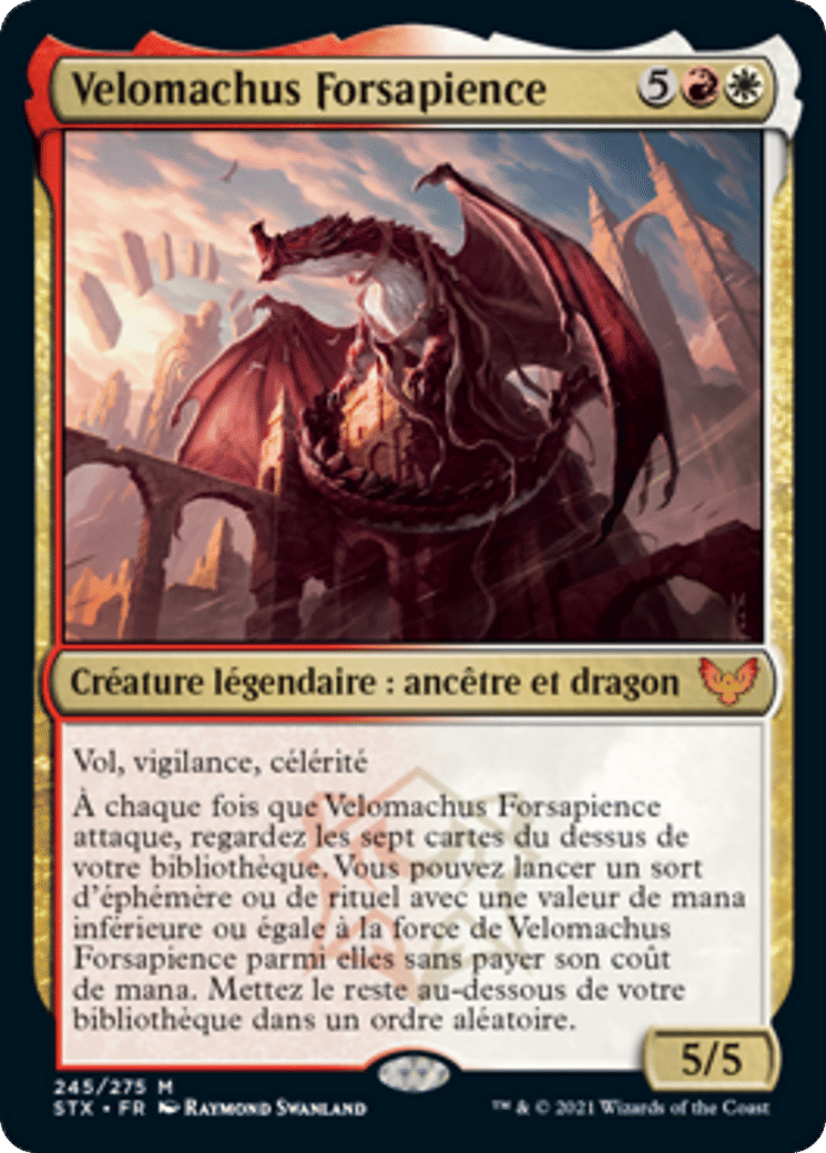 Velomachus Forsapience — Strixhaven: School of Mages — Magic: The Gathering