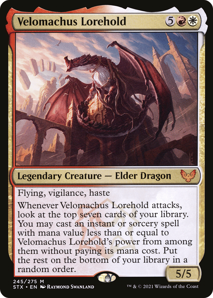 Velomachus Lorehold — Strixhaven: School of Mages — Magic: The Gathering