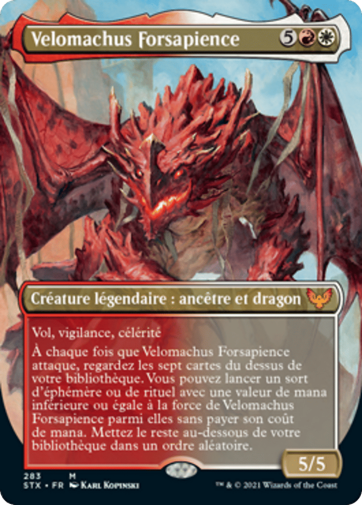 Velomachus Forsapience — Strixhaven: School of Mages — Magic: The Gathering