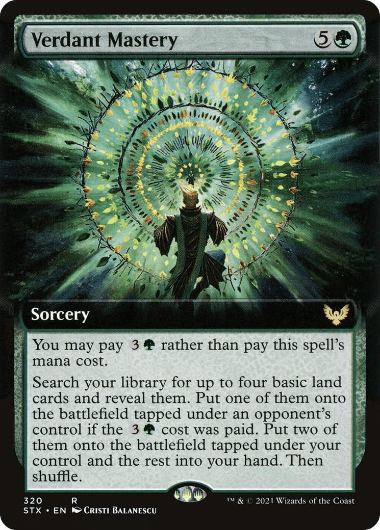 Verdant Mastery — Strixhaven: School of Mages — Magic: The Gathering