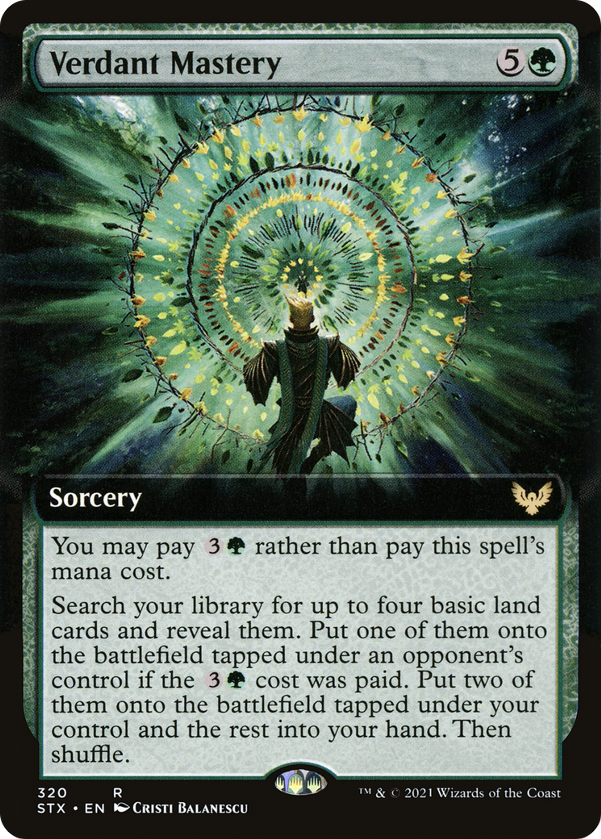 Verdant Mastery — Strixhaven: School of Mages — Magic: The Gathering