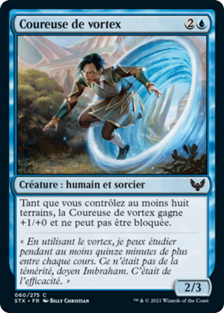 Coureuse de vortex — Strixhaven: School of Mages — Magic: The Gathering