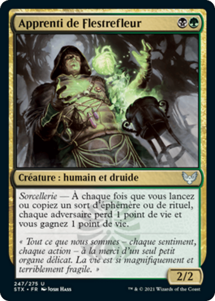 Apprenti de Flestrefleur — Strixhaven: School of Mages — Magic: The Gathering