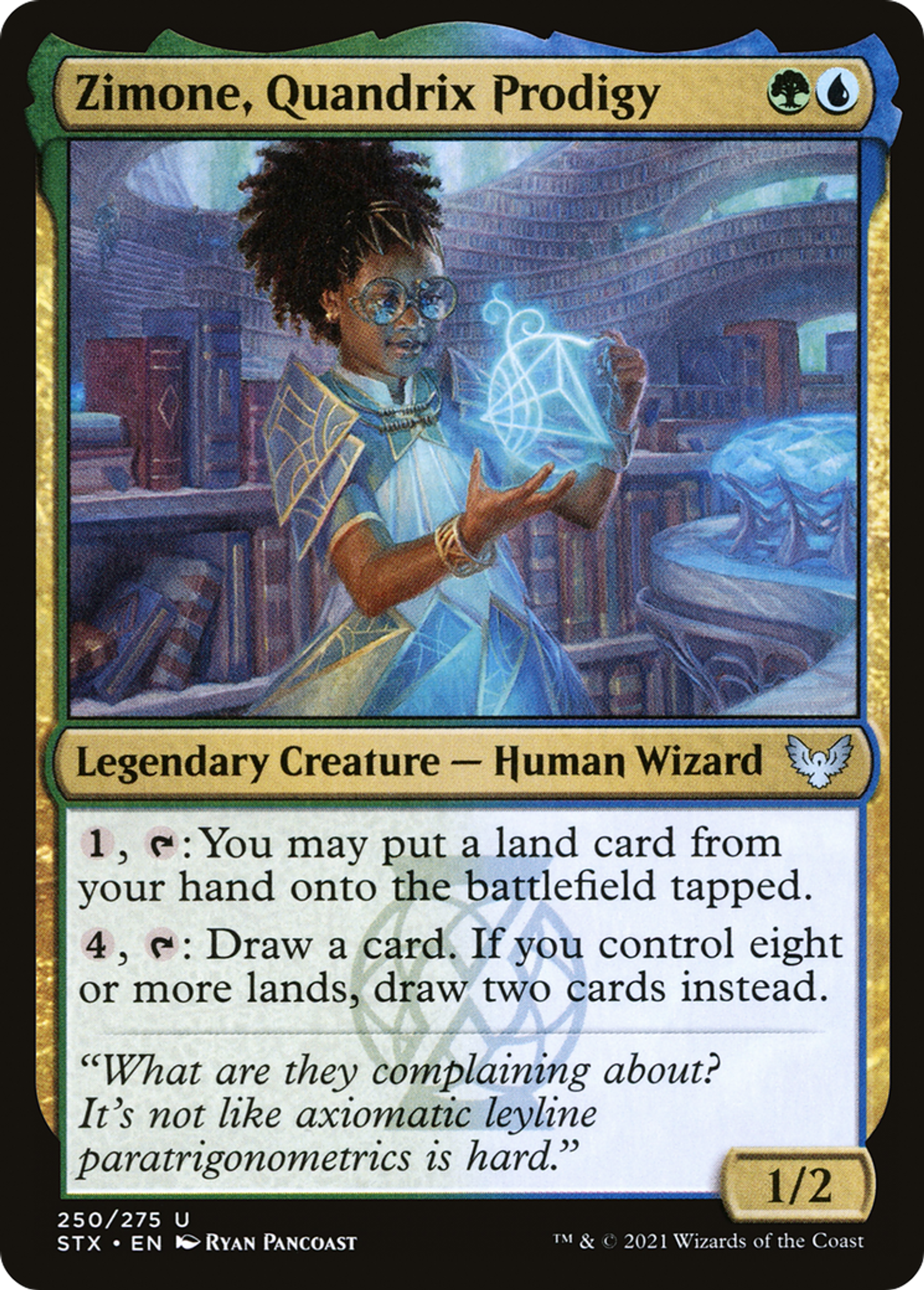 Zimone, Quandrix Prodigy — Strixhaven: School of Mages — Magic: The Gathering