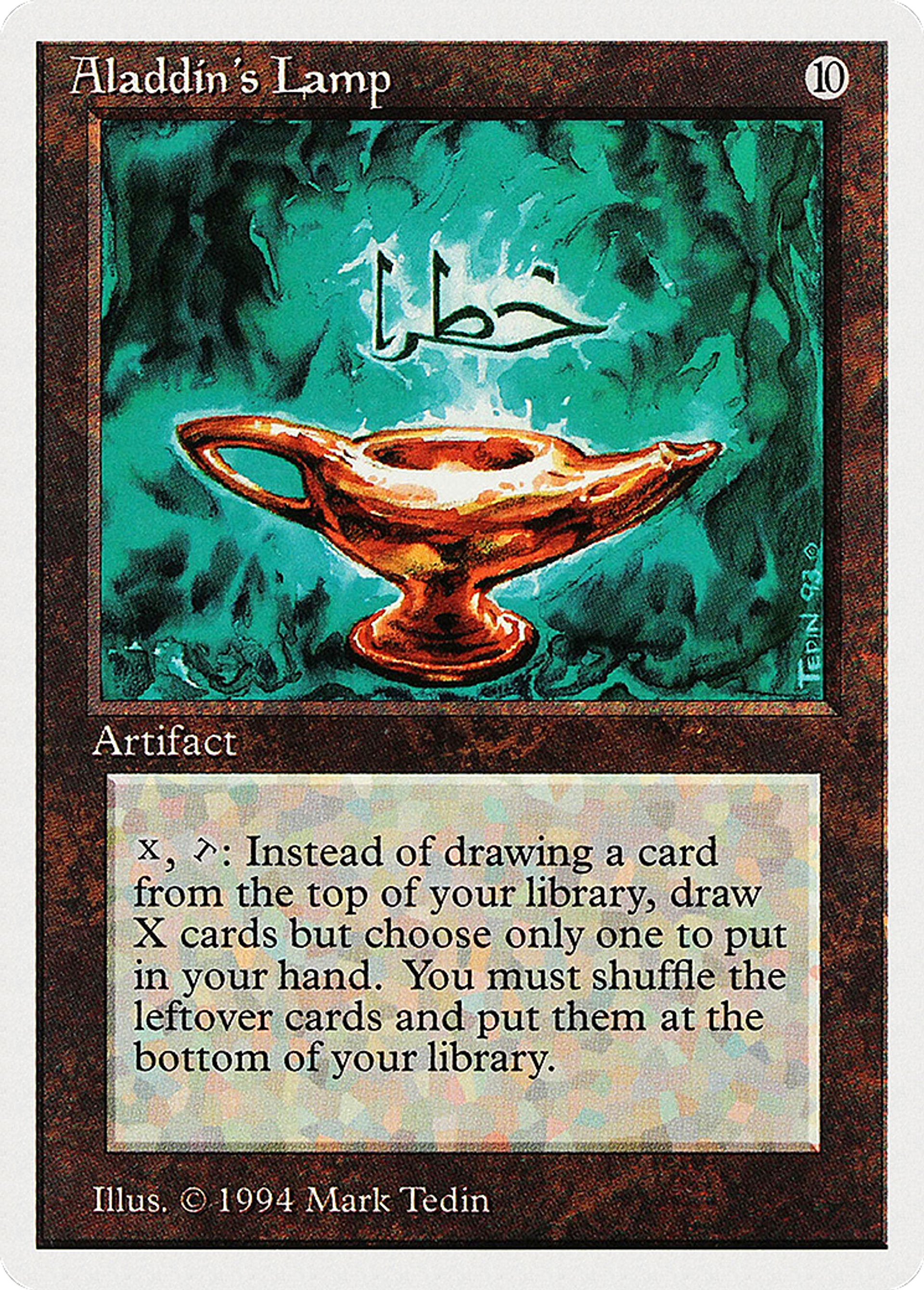 Lampe d'aladdin — Summer Magic / Edgar — Magic: The Gathering