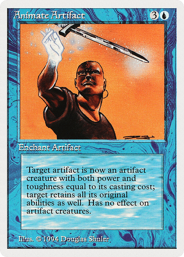 Animate Artifact — Summer Magic / Edgar — Magic: The Gathering