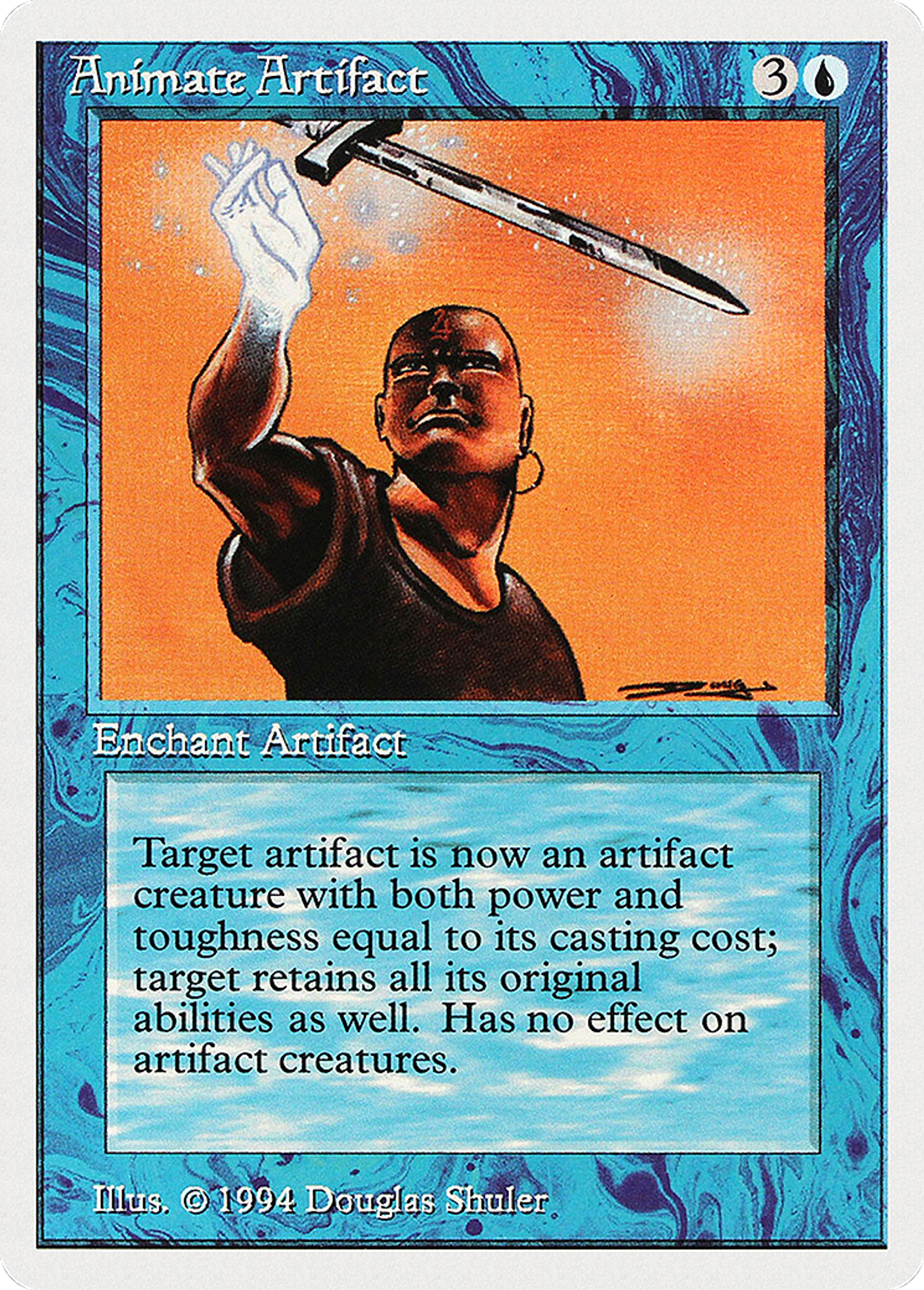 Animate Artifact — Summer Magic / Edgar — Magic: The Gathering
