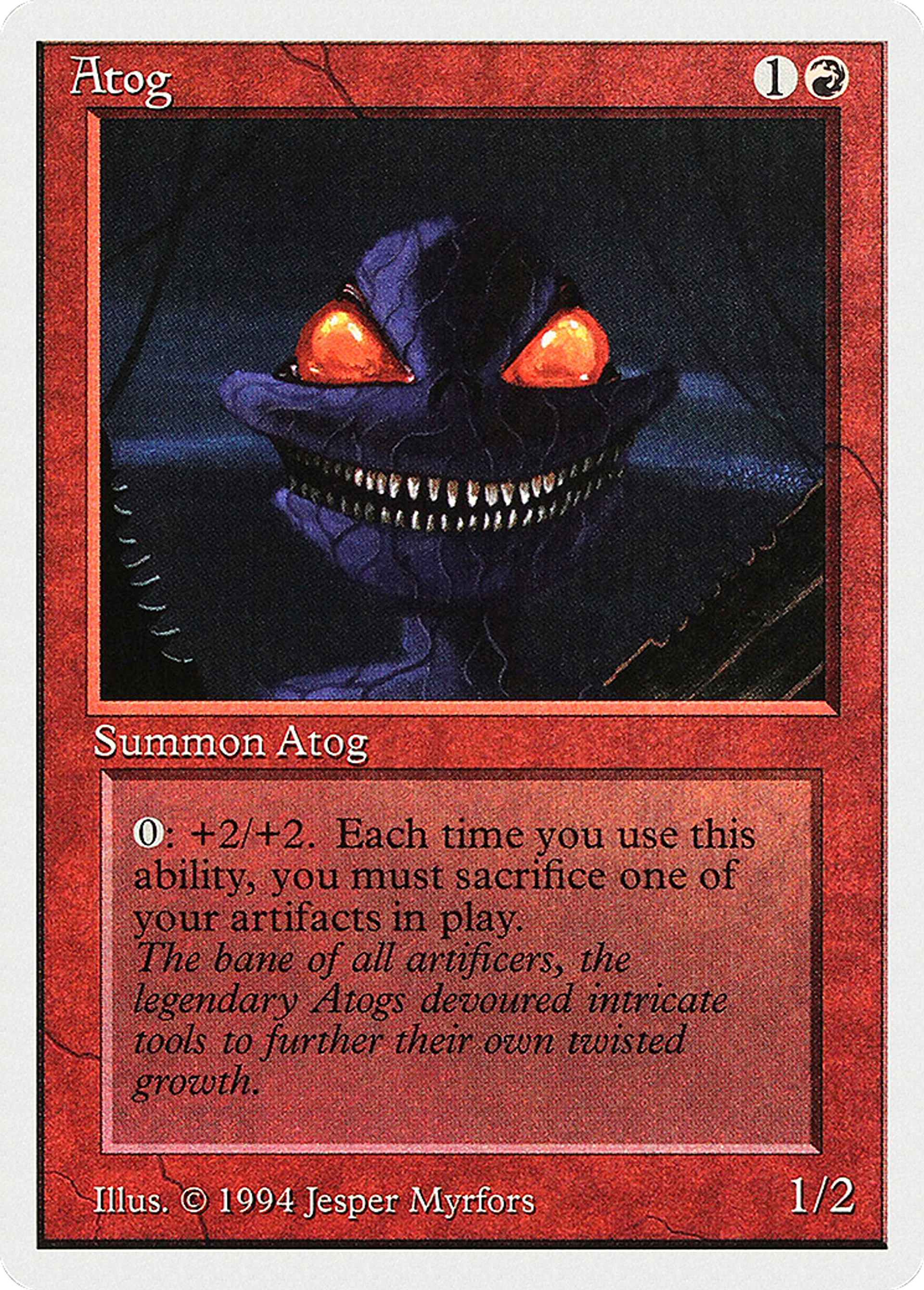Atog — Summer Magic / Edgar — Magic: The Gathering
