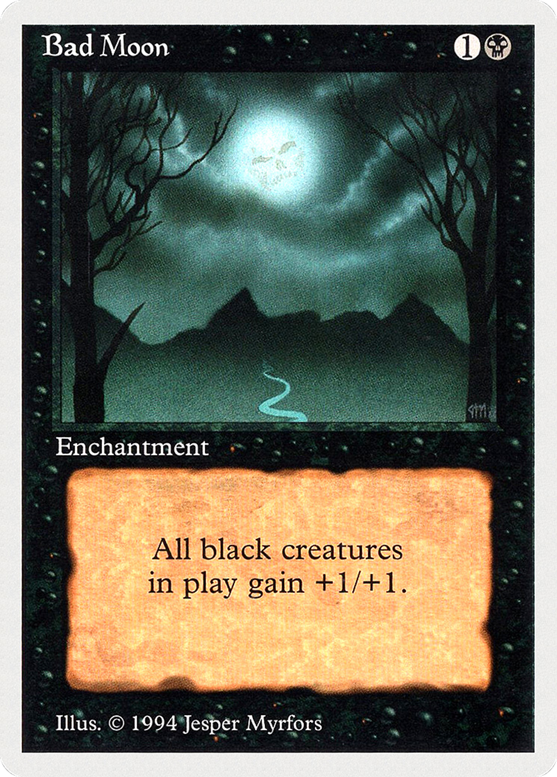 Bad Moon — Summer Magic / Edgar — Magic: The Gathering